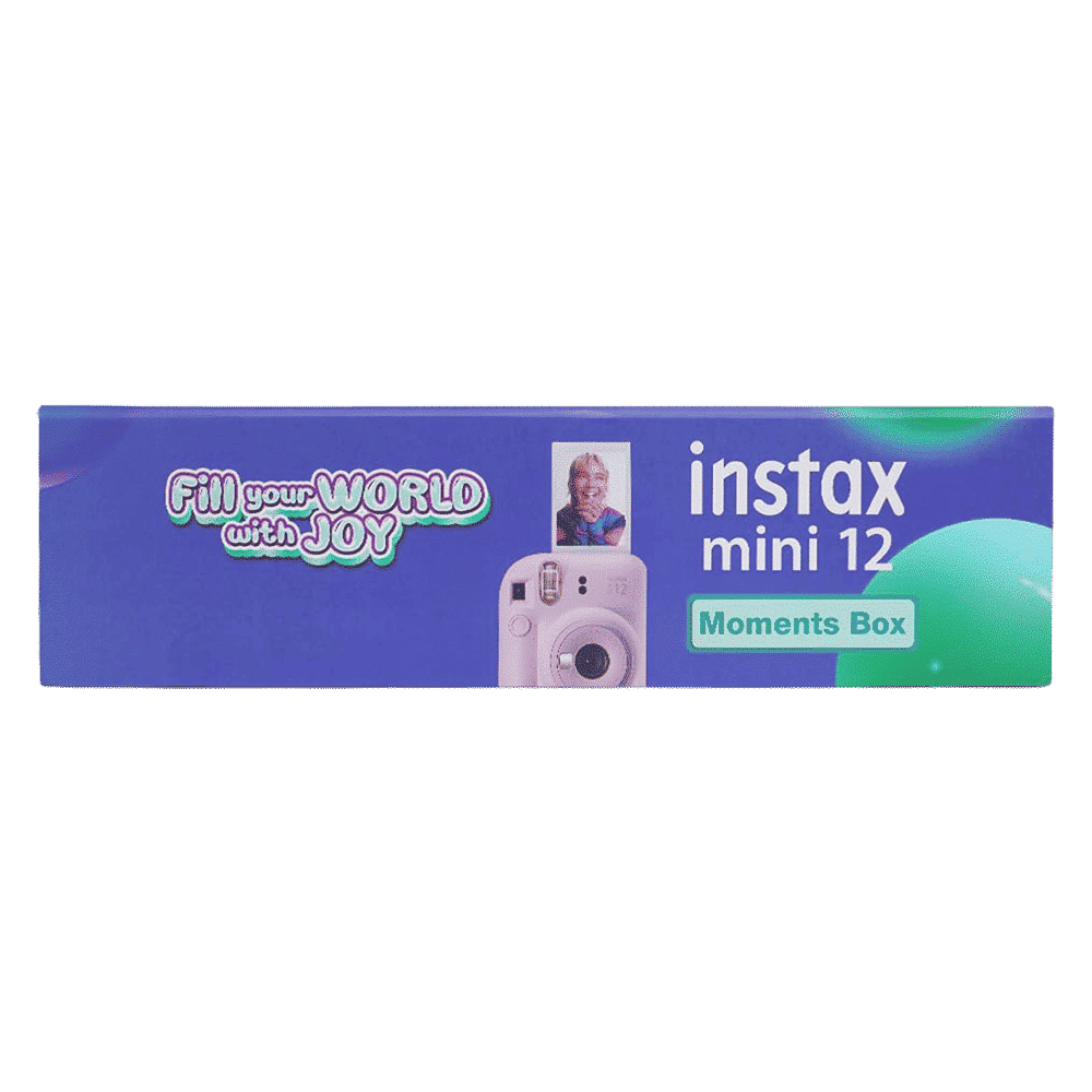 FUJIFILM Instax Mini 12 Moments Box Instant Camera with 20 Shots (Clay White) FUJIFILM Instax Mini 12 Moments Box Instant Camera with 20 Shots (Clay White)_17