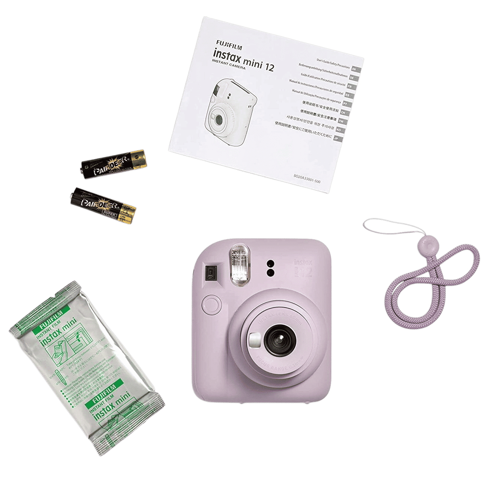 FUJIFILM Instax Mini 12 Delight Box Instant Camera with 10 Shots (Lilac Purple)_8