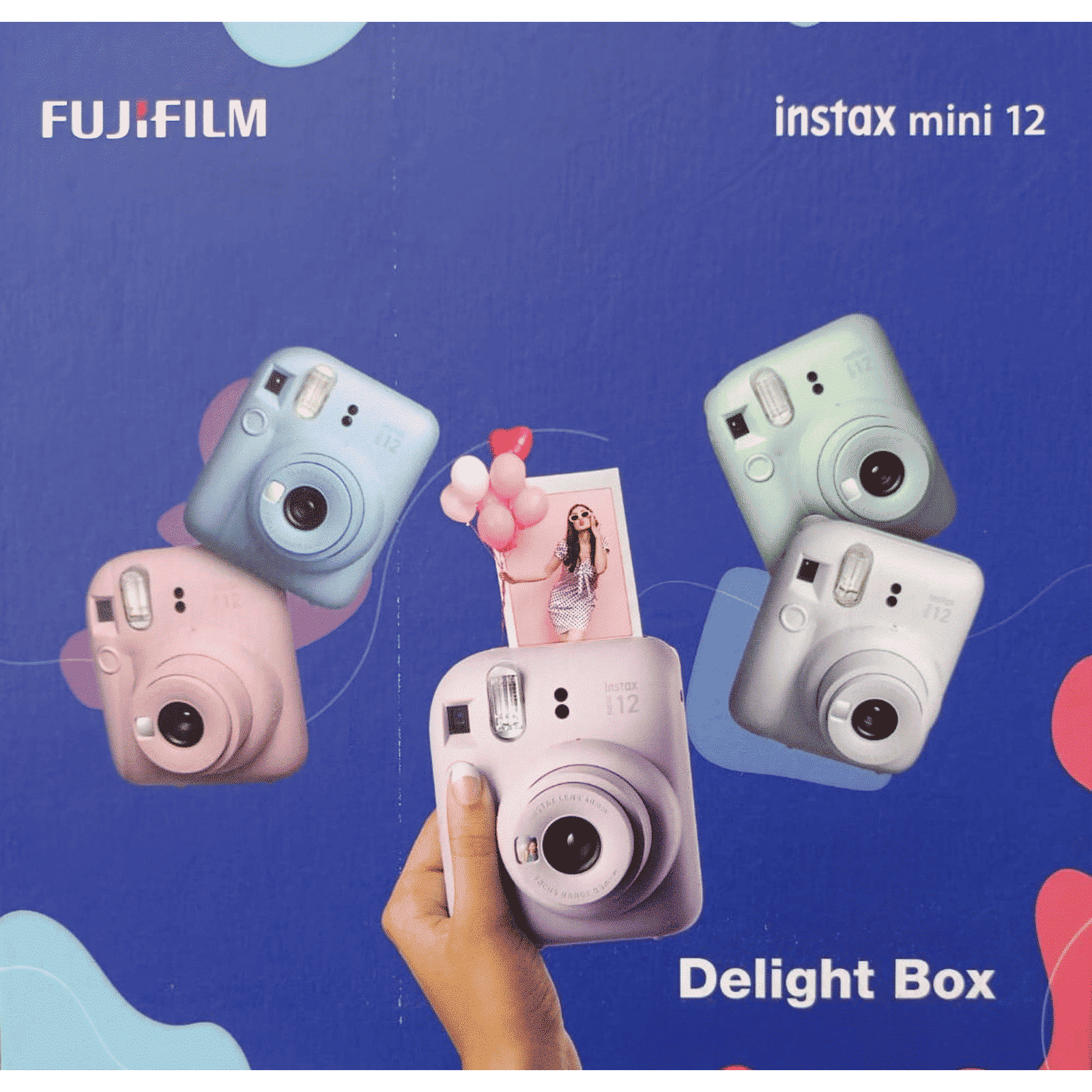 FUJIFILM Instax Mini 12 Delight Box Instant Camera with 10 Shots (Lilac Purple)_9