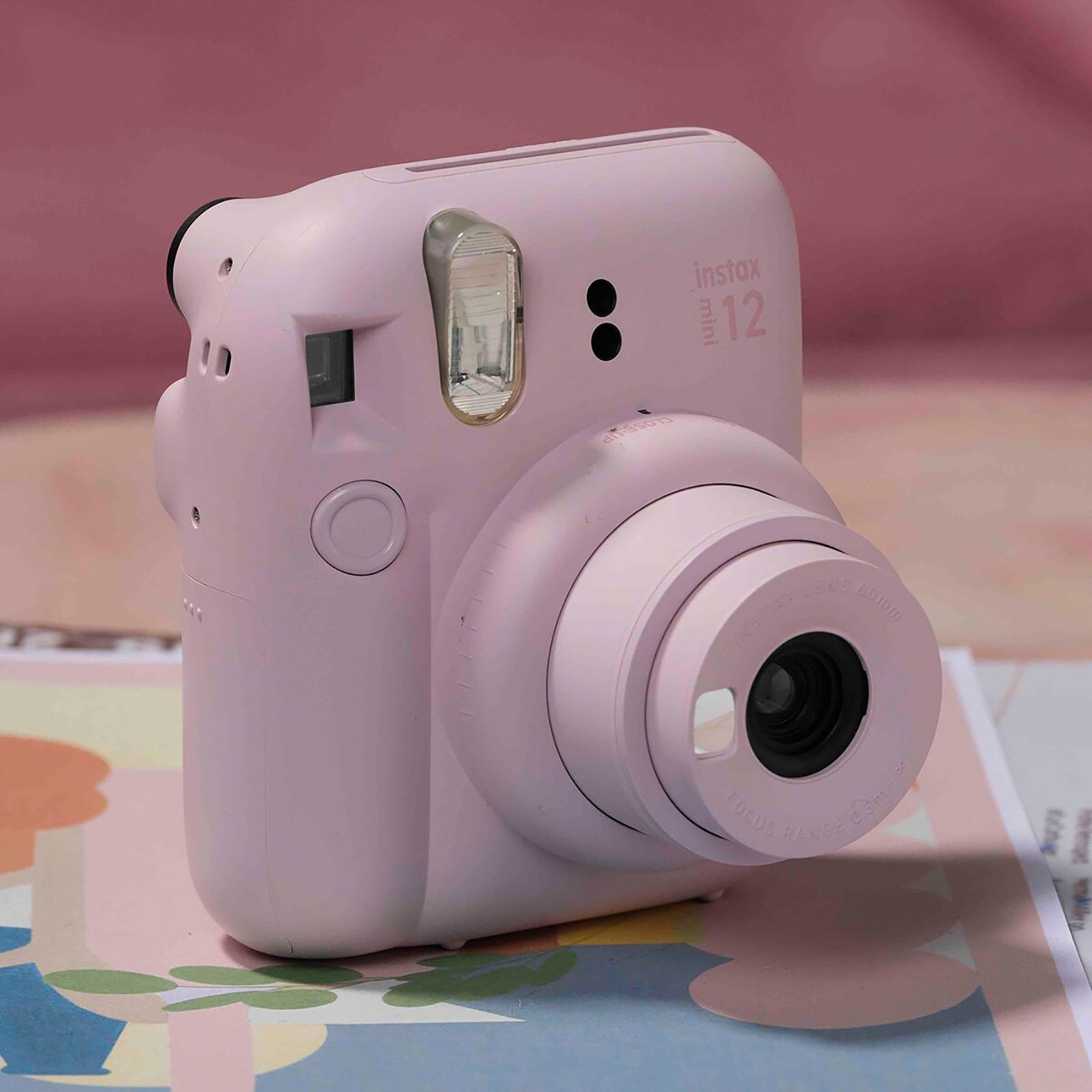 FUJIFILM Instax Mini 12 Delight Box Instant Camera with 10 Shots (Blossom Pink)_8