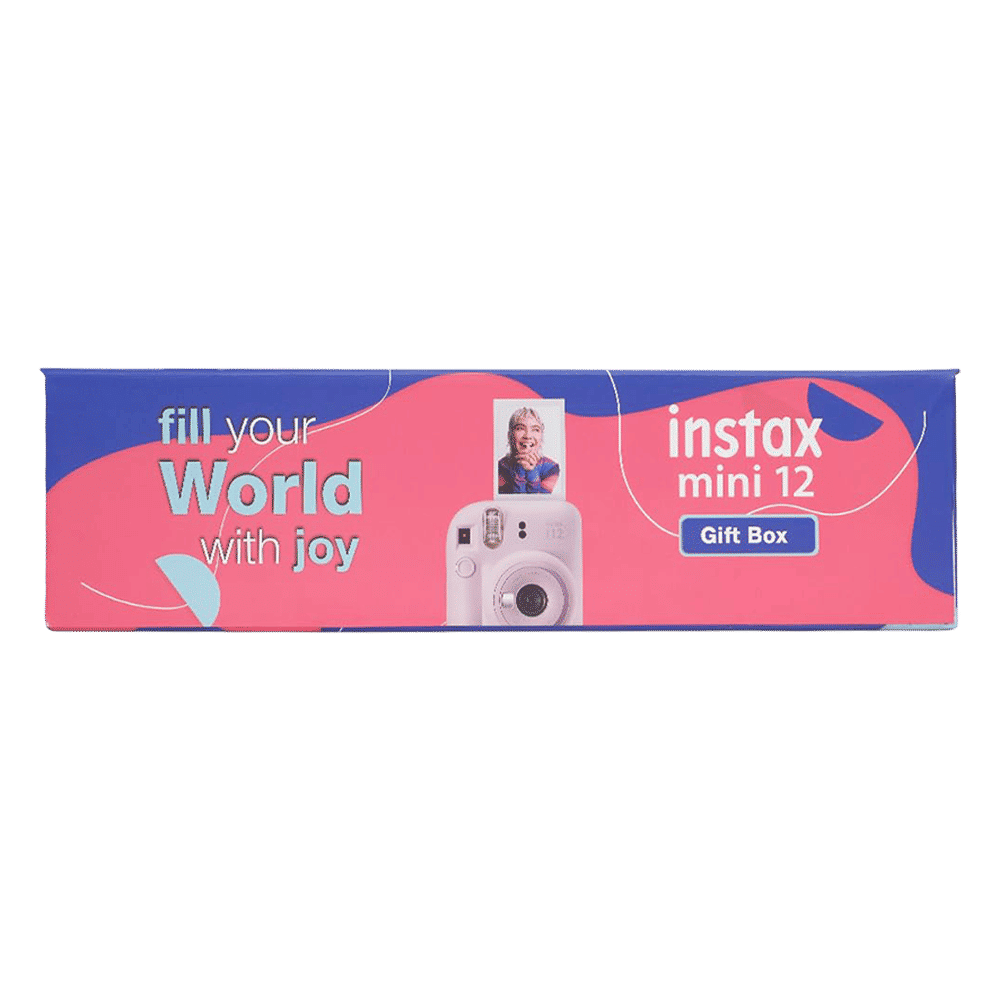 FUJIFILM Instax Mini 12 Delight Box Instant Camera with 10 Shots (Blossom Pink)_14