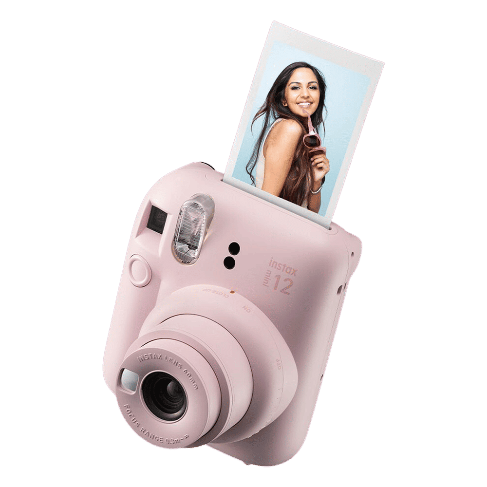 FUJIFILM Instax Mini 12 Delight Box Instant Camera with 10 Shots (Blossom Pink)_5