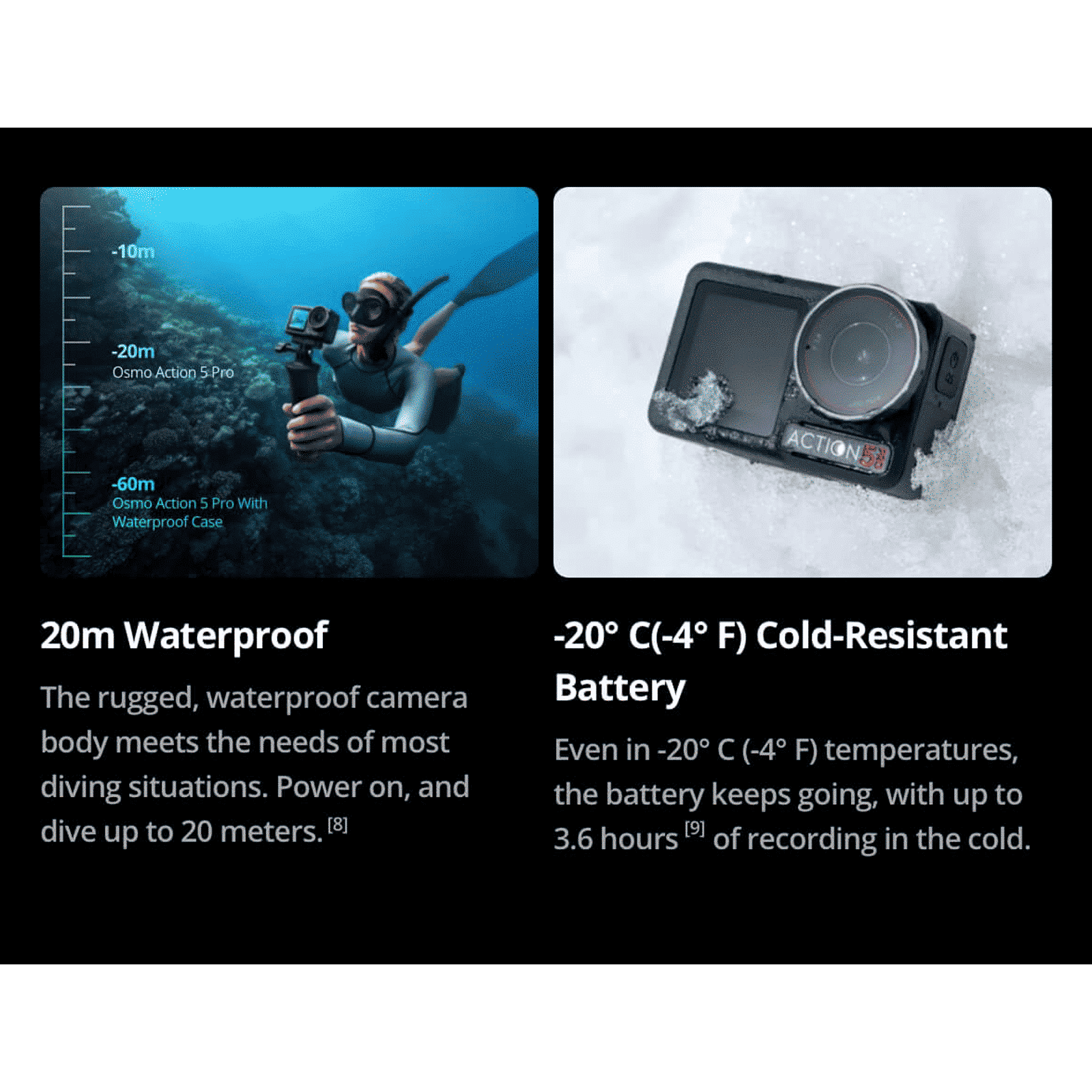 DJI Osmo Action 5 Pro 4K and 40MP 120 FPS Waterproof Sports Action Camera with CMOS Sensor (Black) DJI Osmo Action 5 Pro 4K and 40MP 120 FPS Waterproof Sports Action Camera with CMOS Sensor (Black)_16