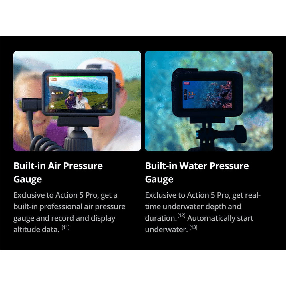 DJI Osmo Action 5 Pro 4K and 40MP 120 FPS Waterproof Sports Action Camera with CMOS Sensor (Black) DJI Osmo Action 5 Pro 4K and 40MP 120 FPS Waterproof Sports Action Camera with CMOS Sensor (Black)_5