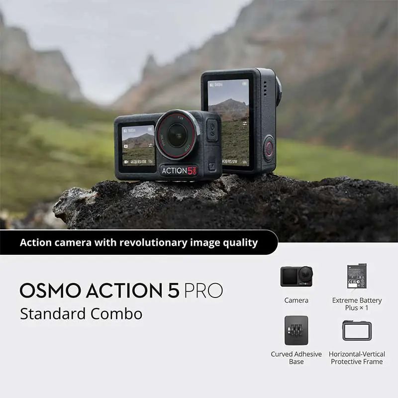 DJI Osmo Action 5 Pro 4K and 40MP 120 FPS Waterproof Sports Action Camera with CMOS Sensor (Black) DJI Osmo Action 5 Pro 4K and 40MP 120 FPS Waterproof Sports Action Camera with CMOS Sensor (Black)_6