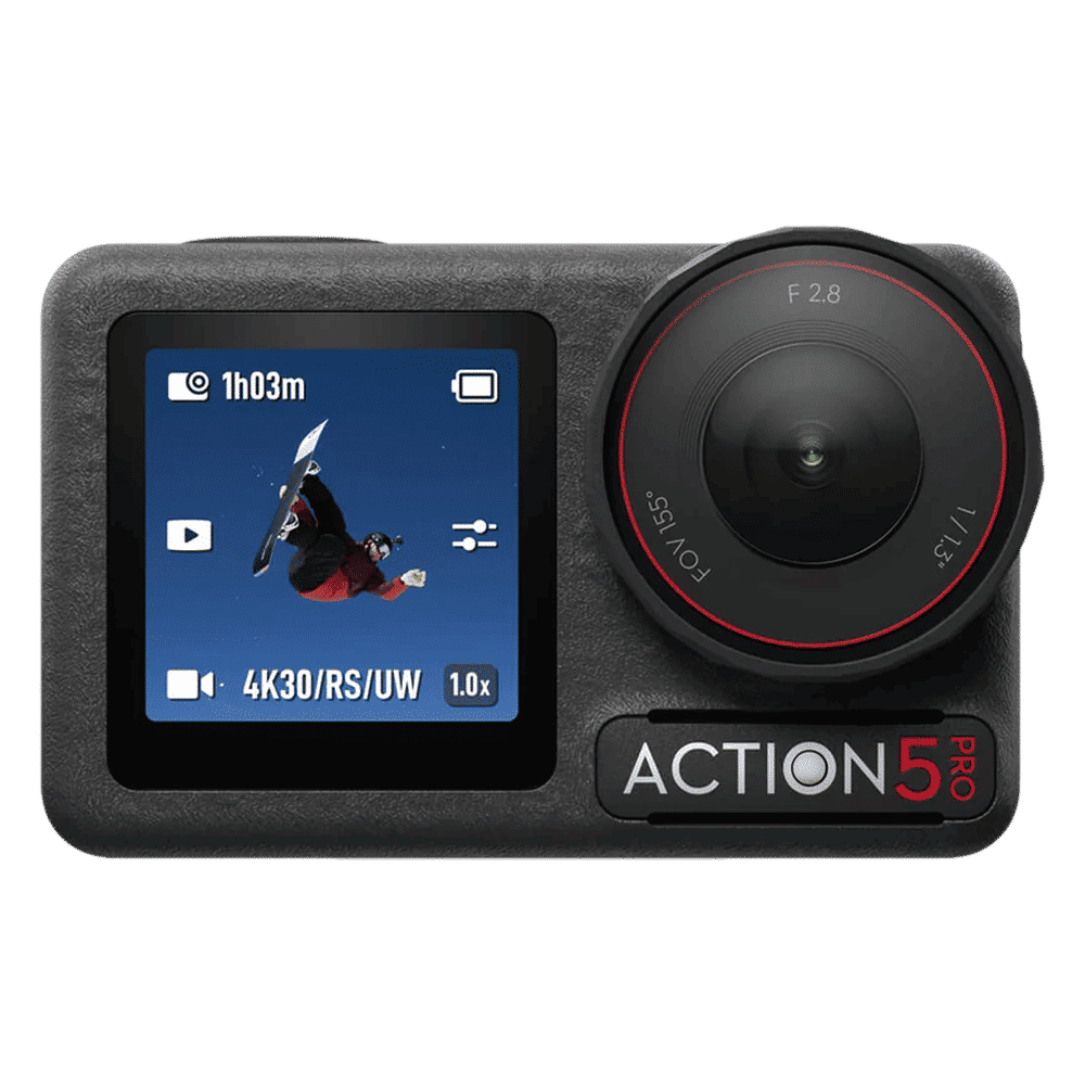 DJI Osmo Action 5 Pro Adventure Combo 4K and 40MP 120 FPS Sports Action Camera with CMOS Sensor (Black) DJI Osmo Action 5 Pro Adventure Combo 4K and 40MP 120 FPS Sports Action Camera with CMOS Sensor (Black)_1