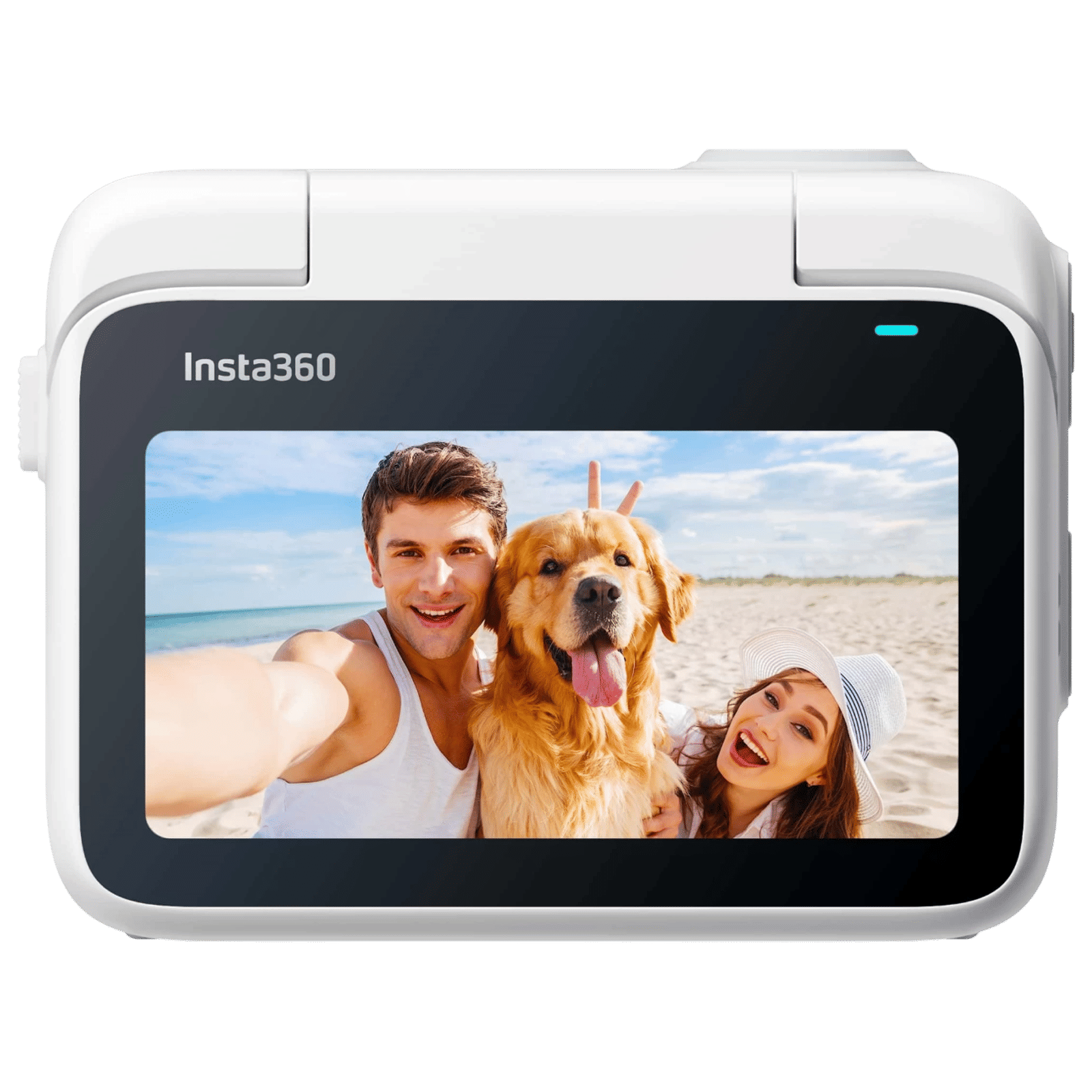 Insta360 GO 3 2.7K and 9MP 50 FPS Waterproof Action Camera with FlowState Stabilization (Arctic White)_3