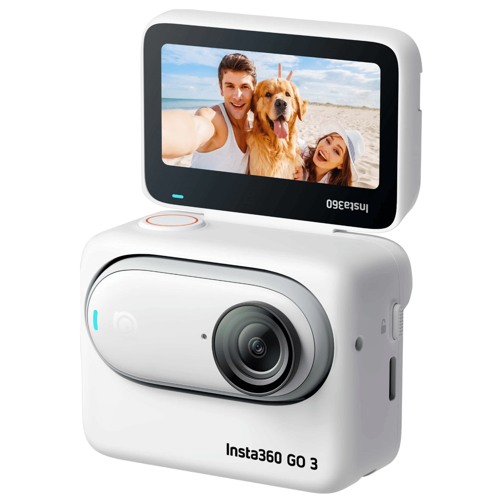 Insta360 GO 3 2.7K and 9MP 50 FPS Waterproof Action Camera with FlowState Stabilization (Arctic White)_4