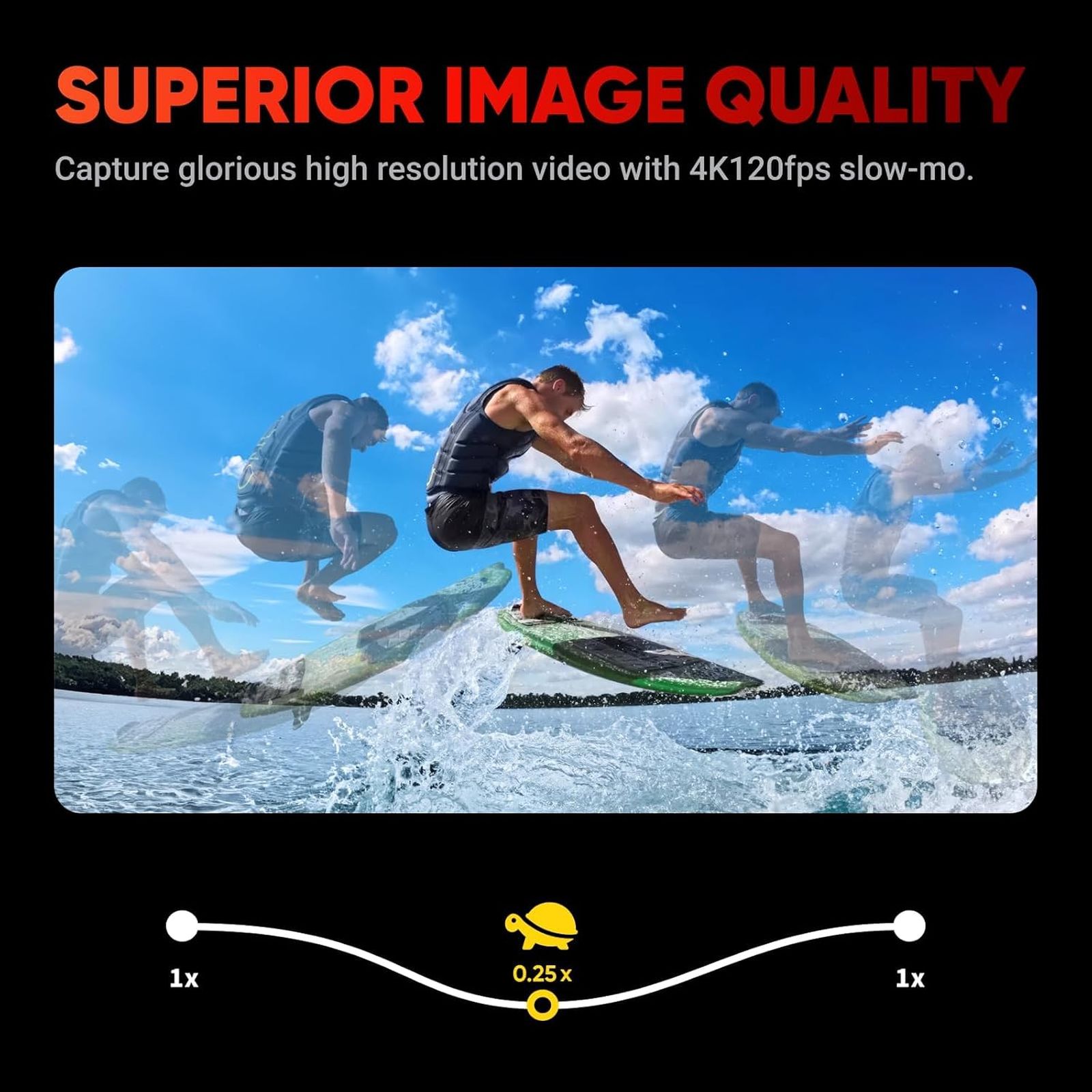 Insta360 Ace 4K and 48MP 120 FPS Waterproof Action Camera with Flip Touchscreen (Black)_7