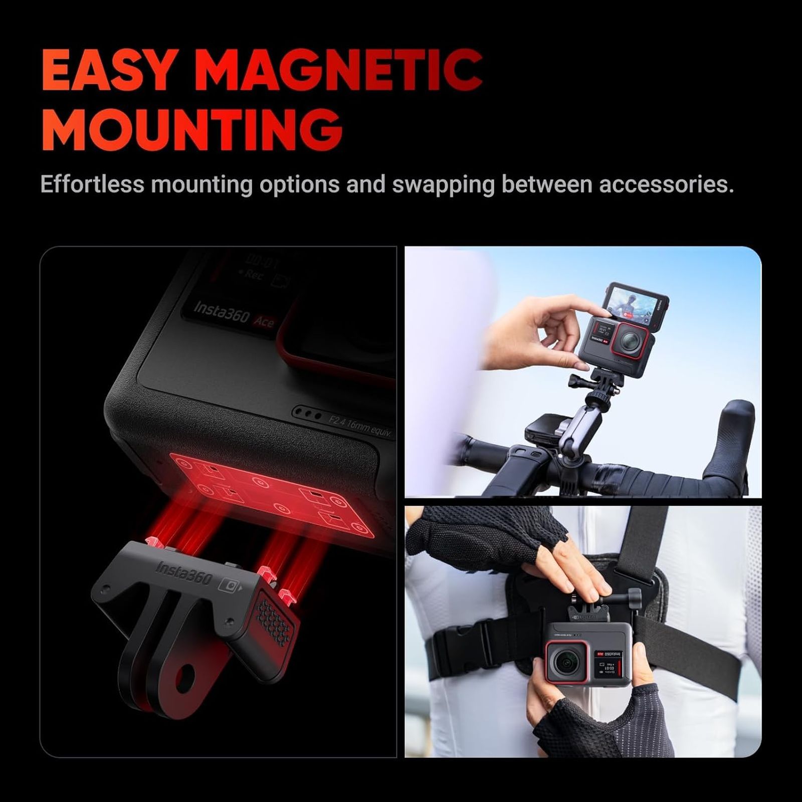 Insta360 Ace 4K and 48MP 120 FPS Waterproof Action Camera with Flip Touchscreen (Black)_4