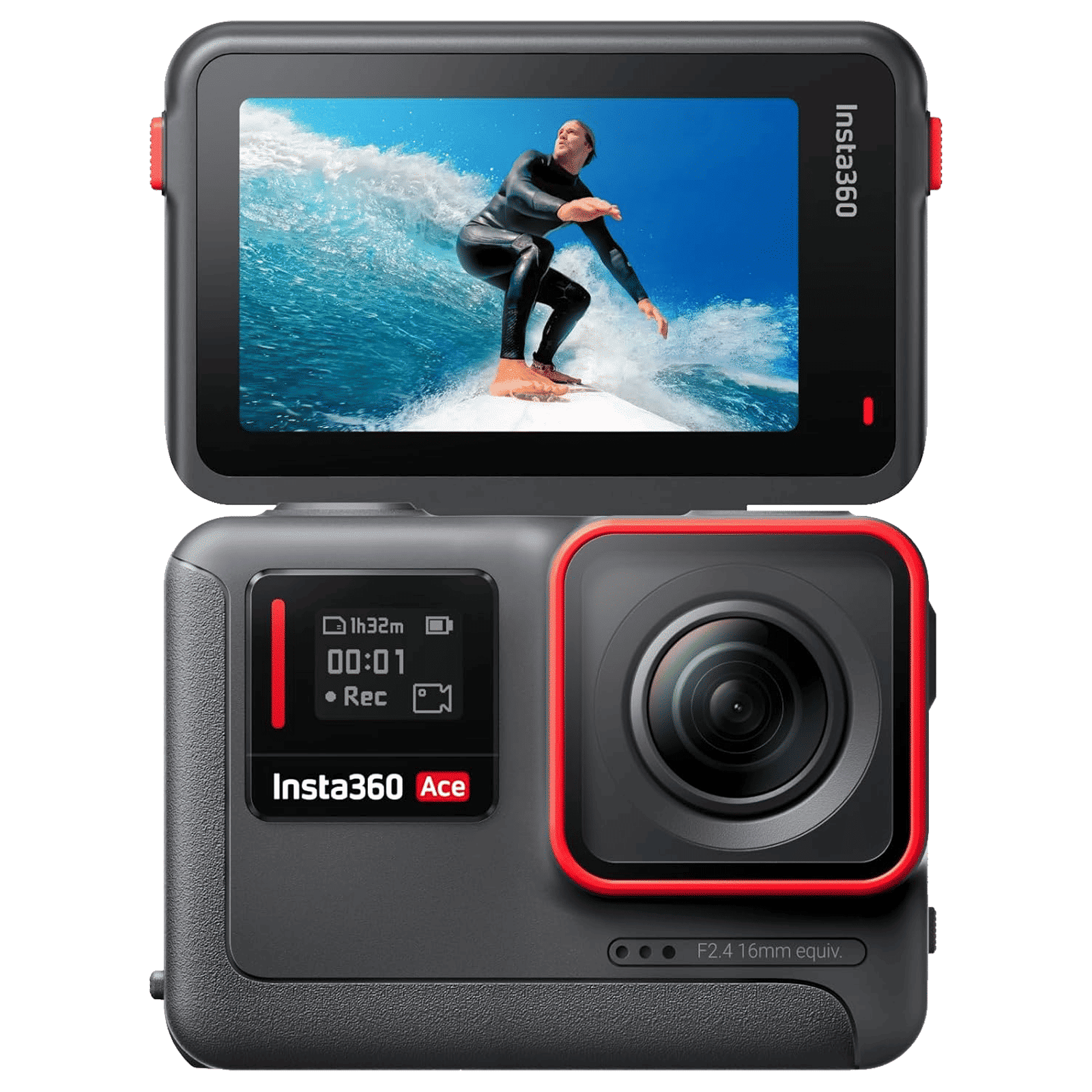 Insta360 Ace 4K and 48MP 120 FPS Waterproof Action Camera with Flip Touchscreen (Black)_1