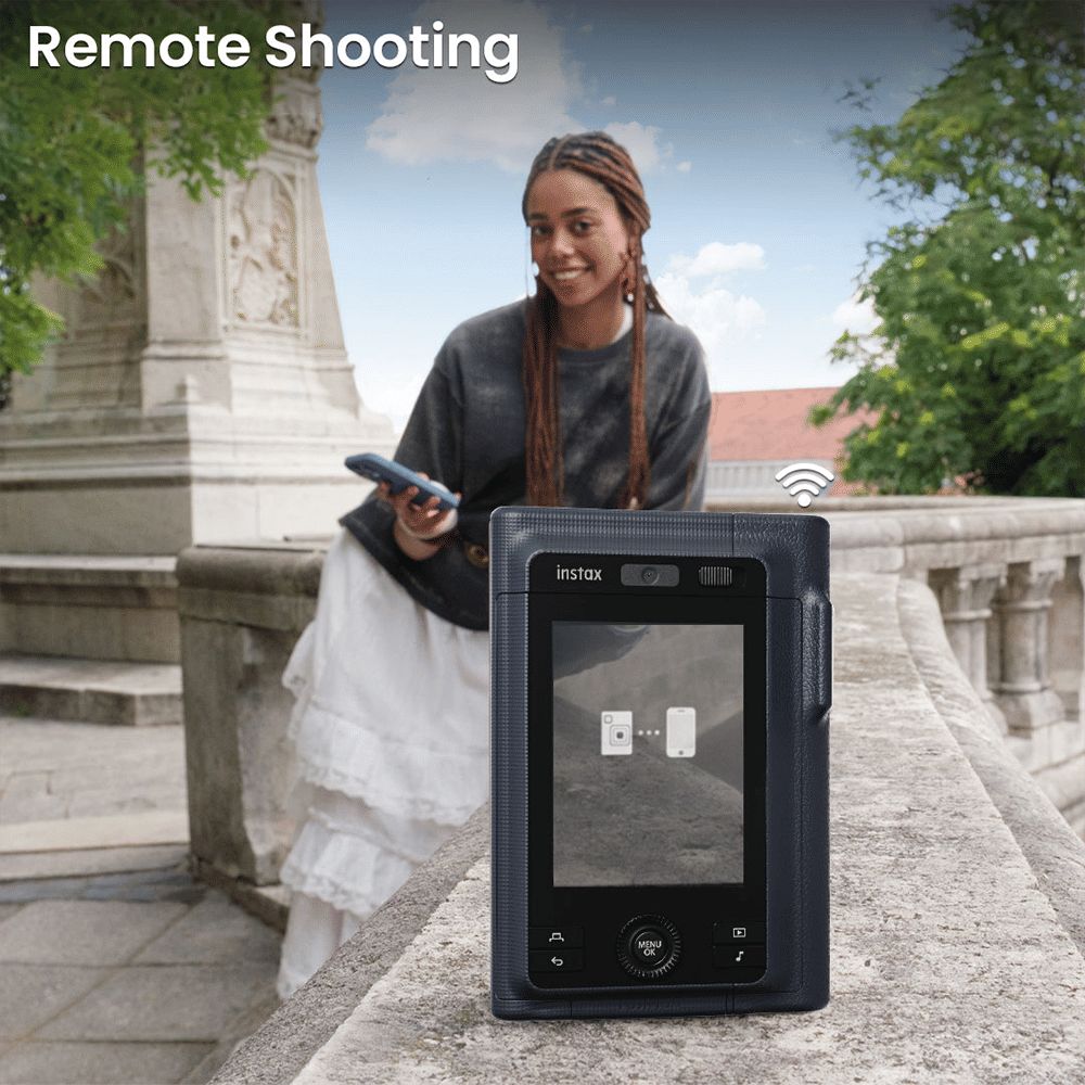 FUJIFILM Instax Mini LiPlay Plus Instant Camera with 10 Instant Films (Midnight Blue) FUJIFILM Instax Mini LiPlay Plus Instant Camera with 10 Instant Films (Midnight Blue)_4