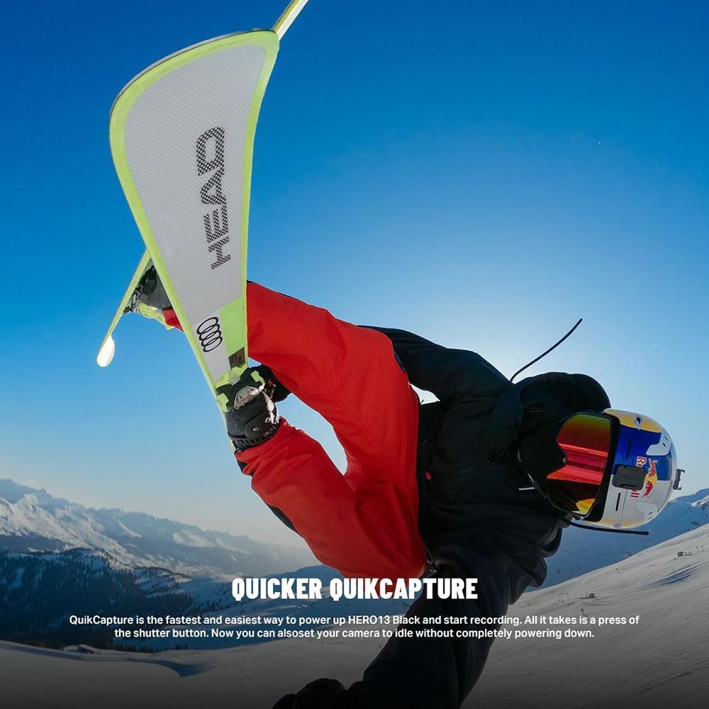 GoPro HERO13 Power Bundle 5.3K and 27MP 400 FPS Waterproof Action Camera with HyperSmooth Video Stabilization (Black)_7