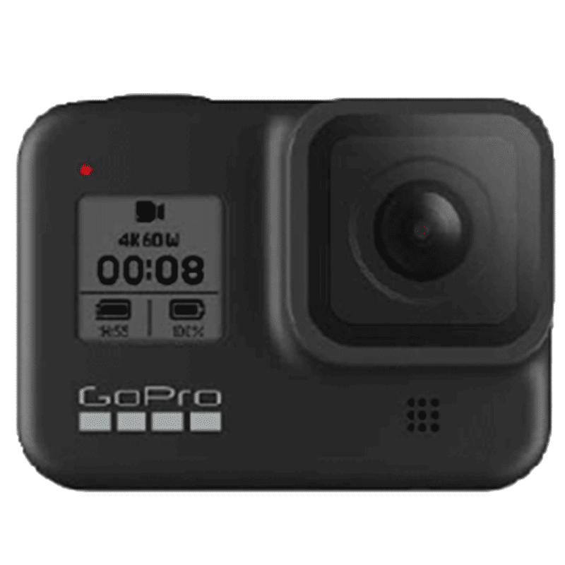 GoPro HERO8 Black Retail Bundle 4K and 12MP 30 FPS Waterproof Action Camera with HyperSmooth 3.0 Stabilization (Black)_1