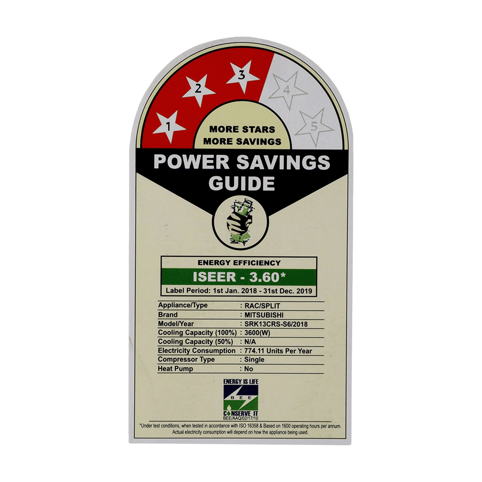 MITSUBISHI HEAVY 1.1 Ton 3 Star Split AC (Copper Condenser, Anti Dust Filter, SRK13CRS-S6)_3