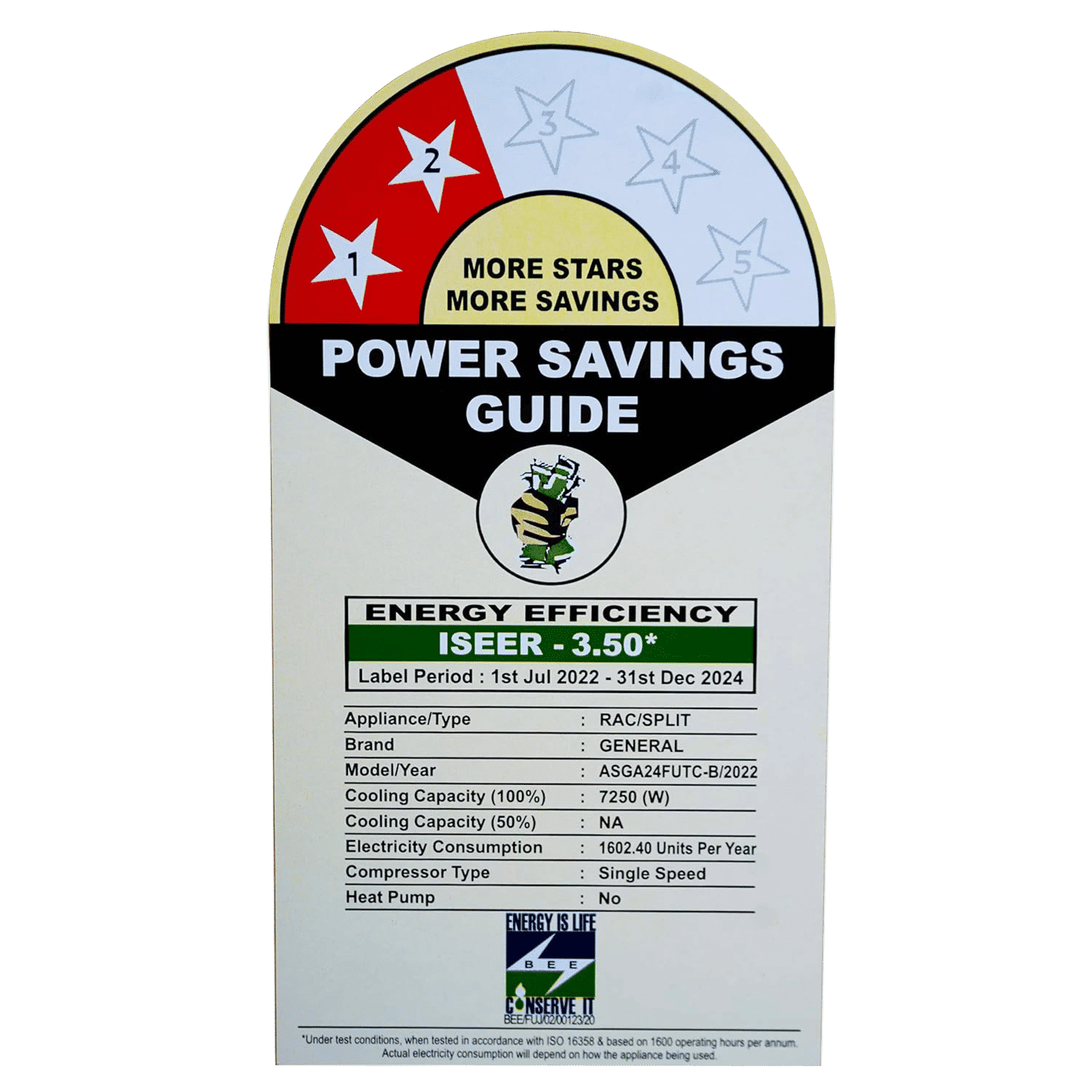 O General FUT Series 2 Ton 3 Star Split AC (Copper Condenser, Dust Filter, ASGA24FUTC)_3