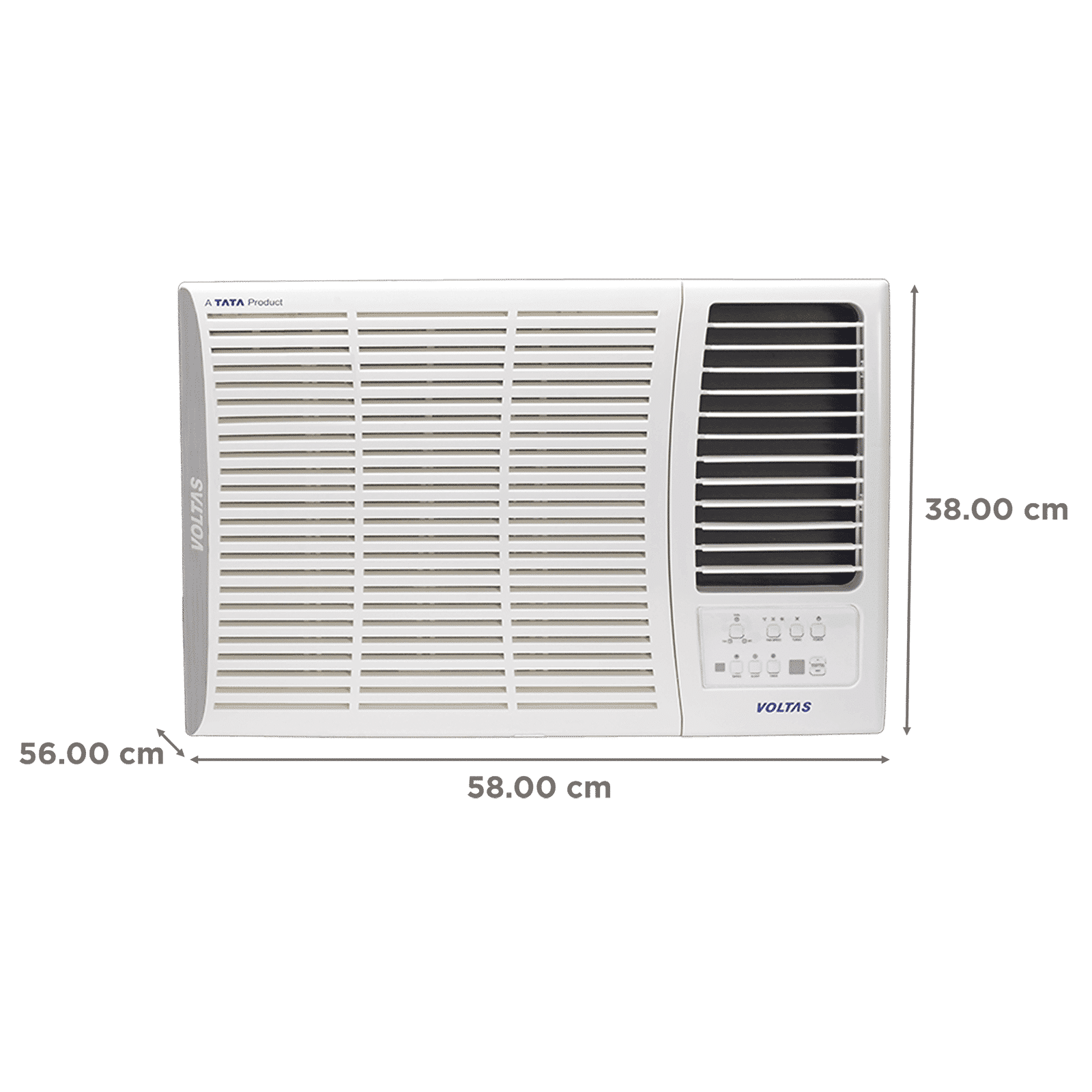 VOLTAS 0.8 Ton 3 Star Window AC (Copper Condenser, Anti Bacterial Filter, 103 DZS)_3