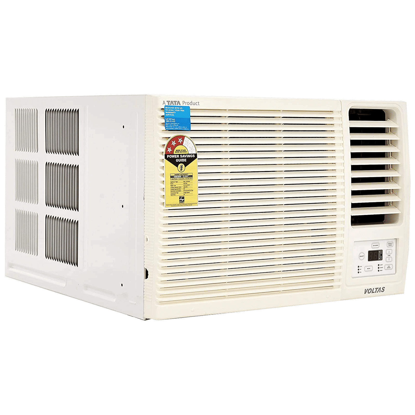 VOLTAS 0.8 Ton 3 Star Window AC (Copper Condenser, Anti Bacterial Filter, 103 DZS)_5