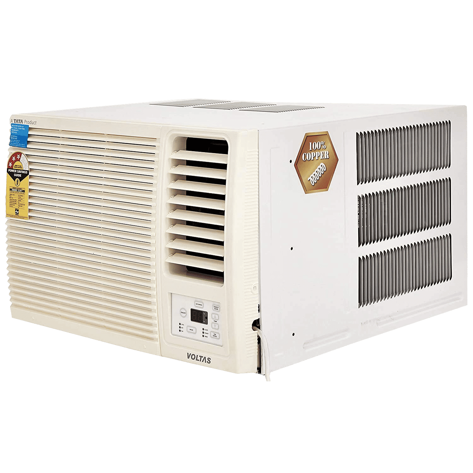 VOLTAS 0.8 Ton 3 Star Window AC (Copper Condenser, Anti Bacterial Filter, 103 DZS)_7
