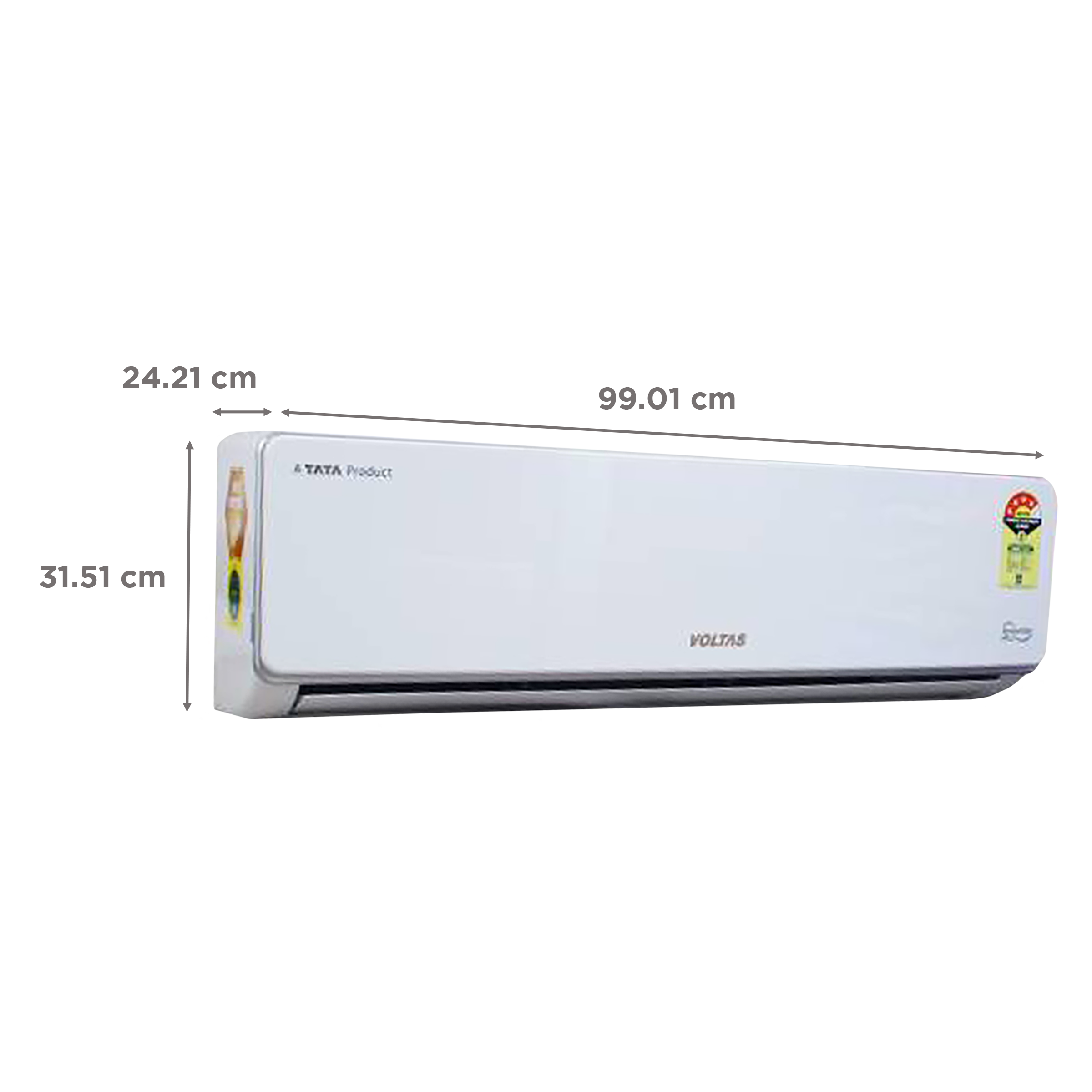 VOLTAS 1.5 Ton 4 Star Inverter Split AC (Copper Condenser, Dust Filter, 184V SZS)_4