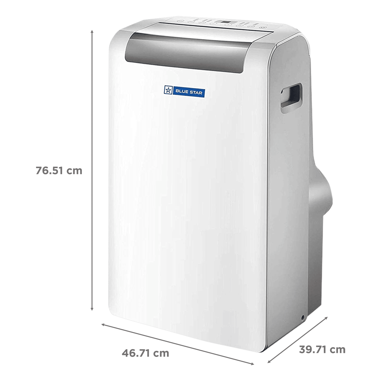 Blue Star 1 Ton Portable AC (Self Diagnosis, Copper Condenser, PC12DB)_3