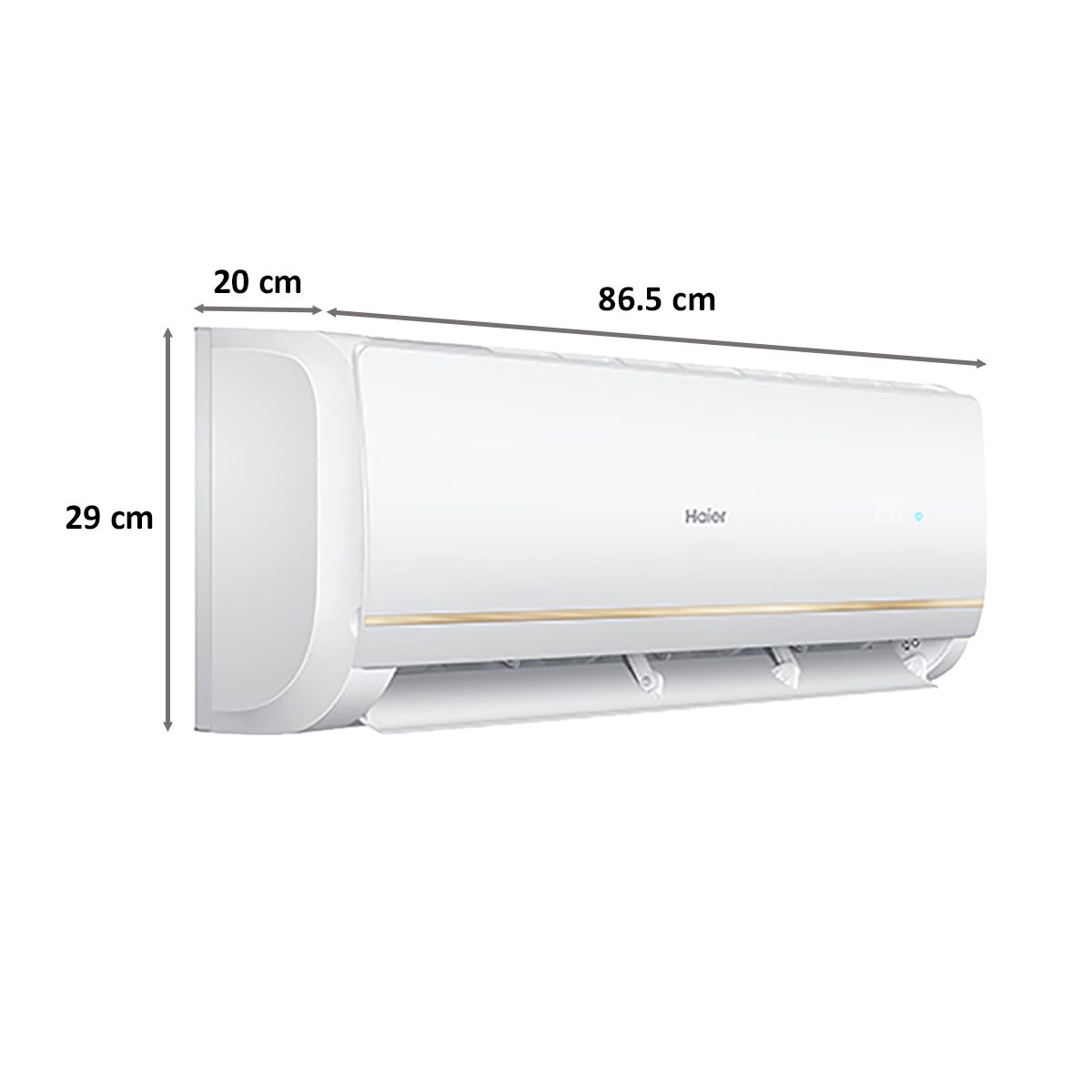 Haier Clean Cool 1 Ton 3 Star Triple Inverter Split AC (Copper Condenser, Anti Dust Filter, HSU12C-TRG3B)_3
