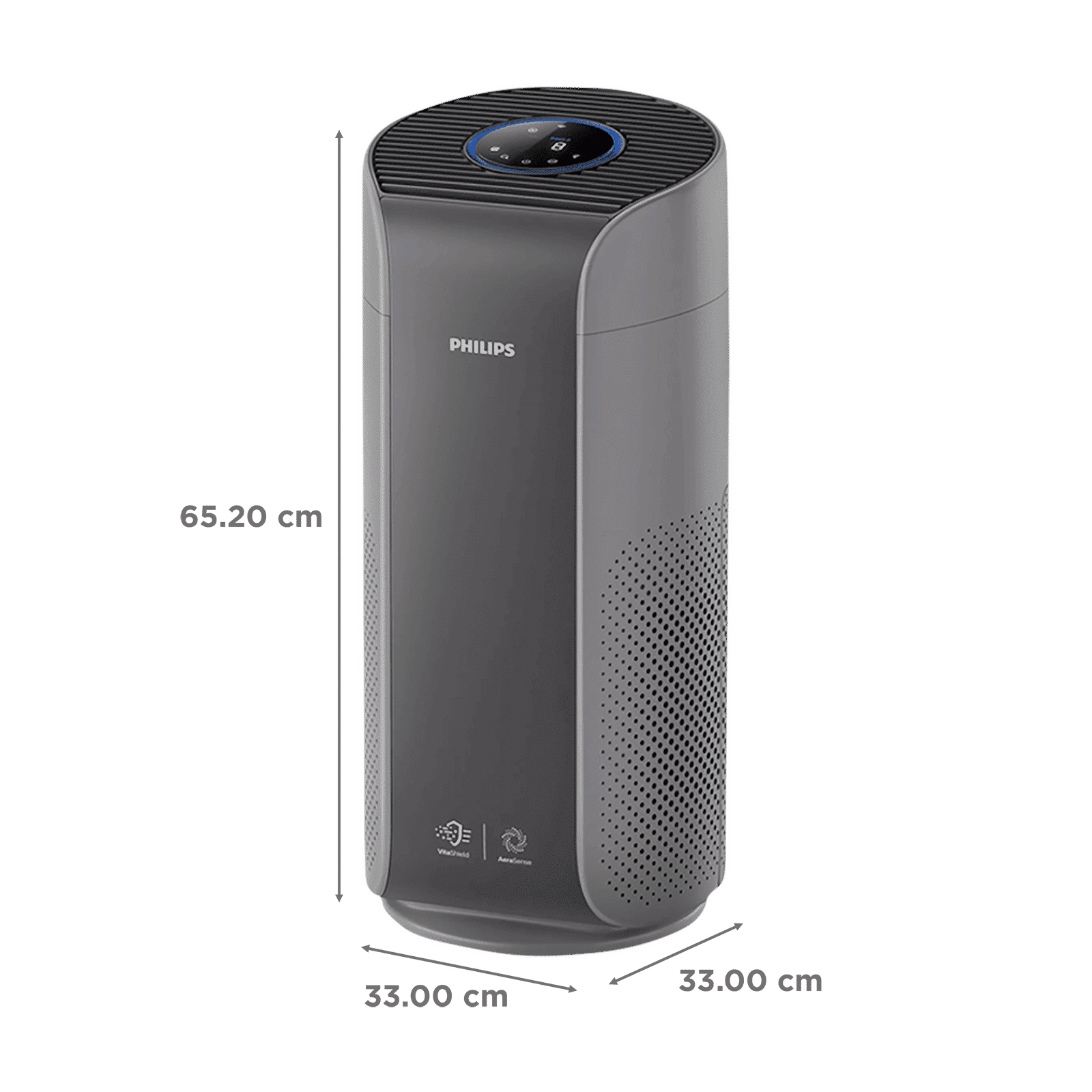 PHILIPS Series 2000 Vitashield IPS and AeraSense Technology Air Purifier (Multi Touch, AC2959/63, Dark Grey and Mid Grey) PHILIPS Series 2000 Vitashield IPS and AeraSense Technology Air Purifier (Multi Touch, AC2959/63, Dark Grey and Mid Grey)_3