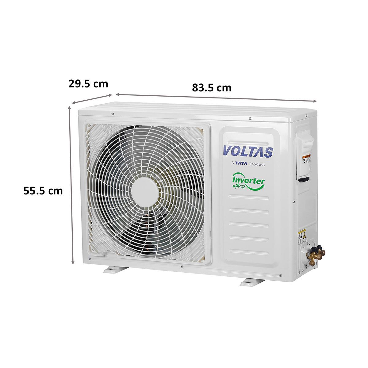 VOLTAS 1.5 Ton 3 Star Split AC (Copper Condenser, 183 MZJ2)_5