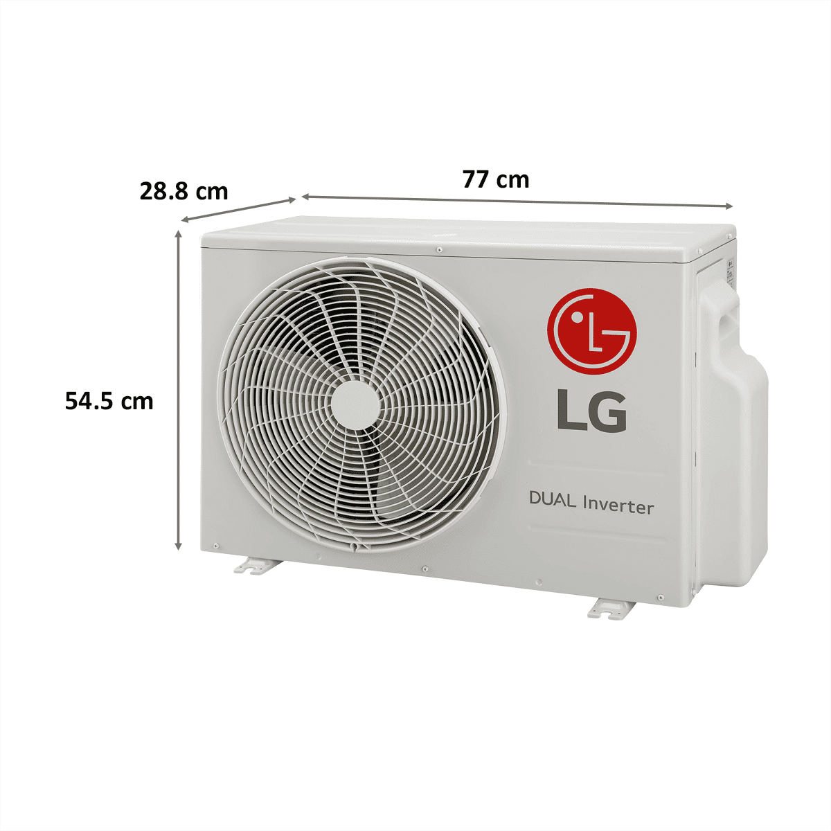 LG 4 in 1 Convertible 1.5 Ton 5 Star Dual Inverter Split AC with Dust Filter (Copper Condenser, LS-Q18ANZA)_6