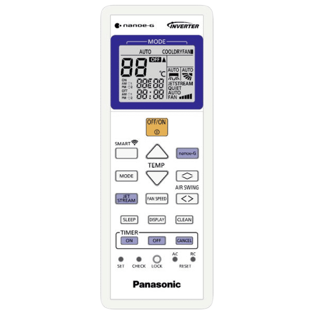 Panasonic 1 Ton 4 Star Inverter Split Smart AC with Voice Assistant (Copper Condenser, WU12XKYXF)_4