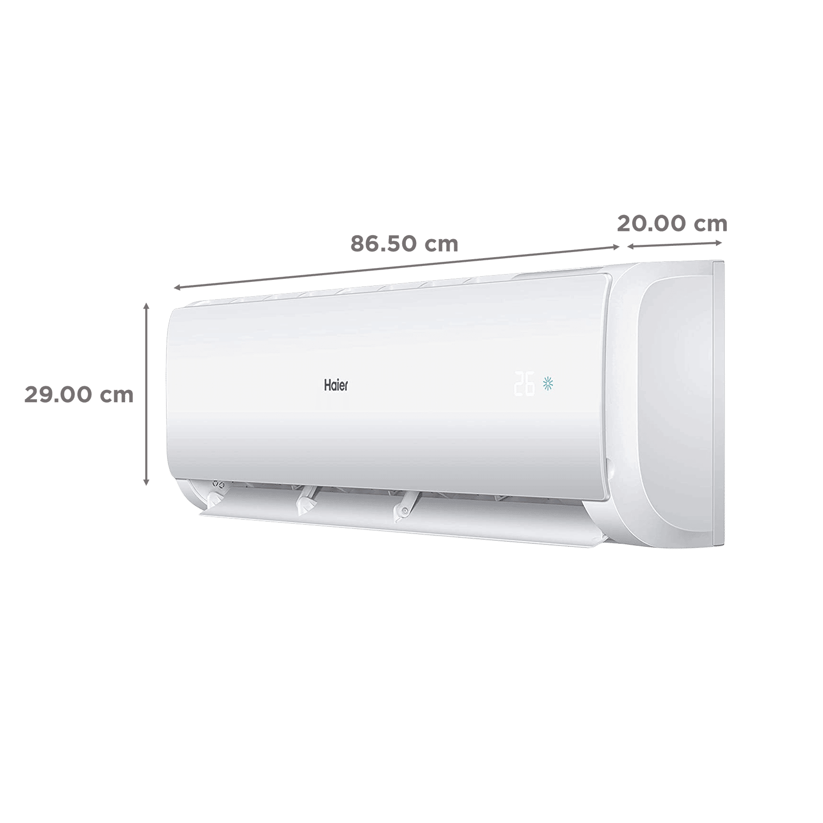 Haier 1 Ton 3 Star Split AC (Copper Condenser, Anti Bacterial Filter, HSU12T-TFW3B)_4
