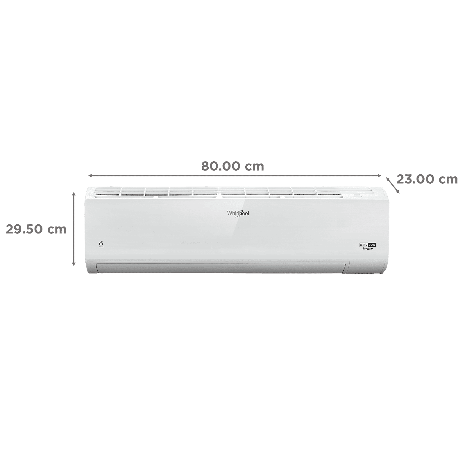Whirlpool Nitrocool 4-in-1 Convertible 1 Ton 3 Star Inverter Split AC (Copper Condenser, SAI12B31N0D)_4