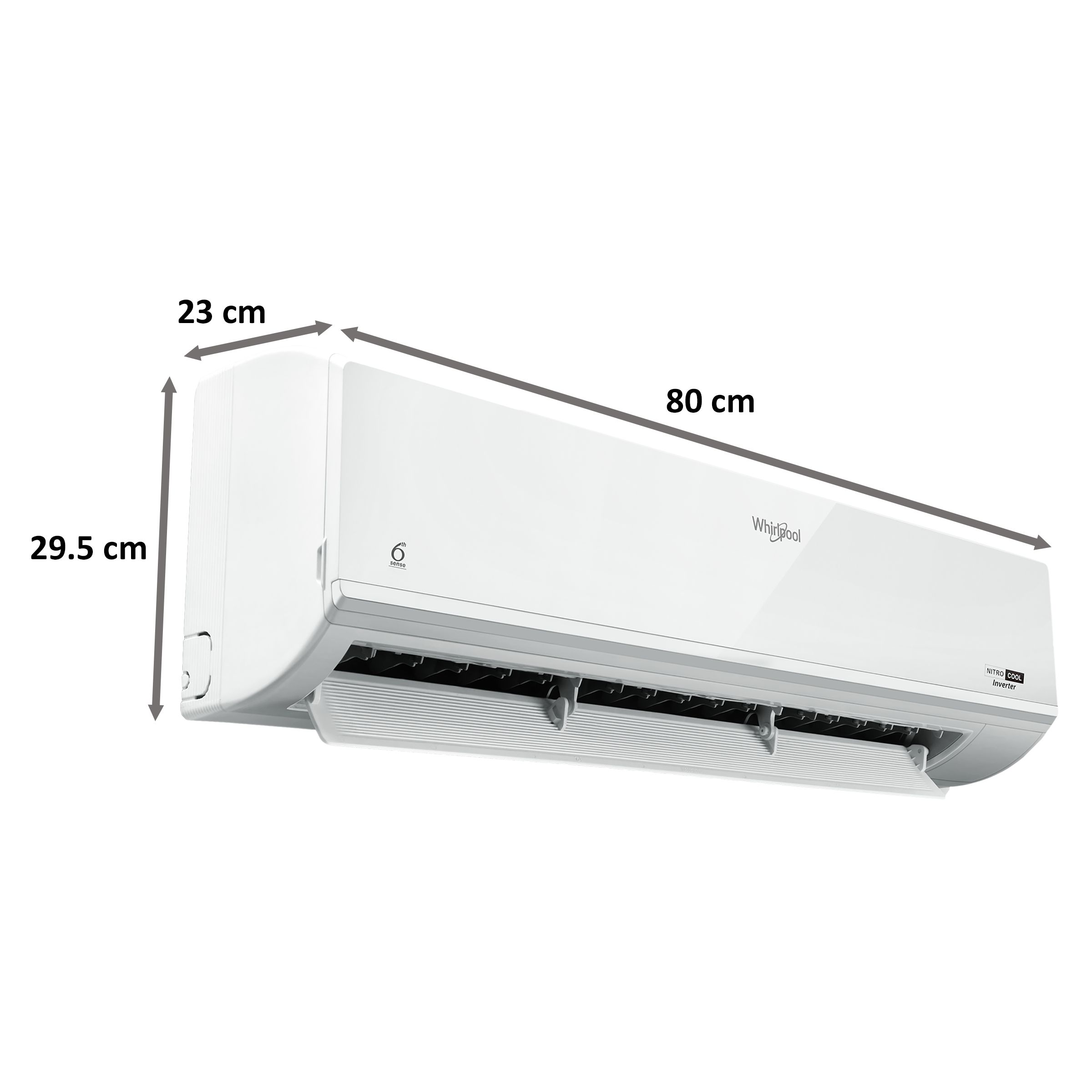 Whirlpool Nitrocool 4-in-1 Convertible 1 Ton 3 Star Inverter Split AC (Copper Condenser, SAI12B31N0D)_3