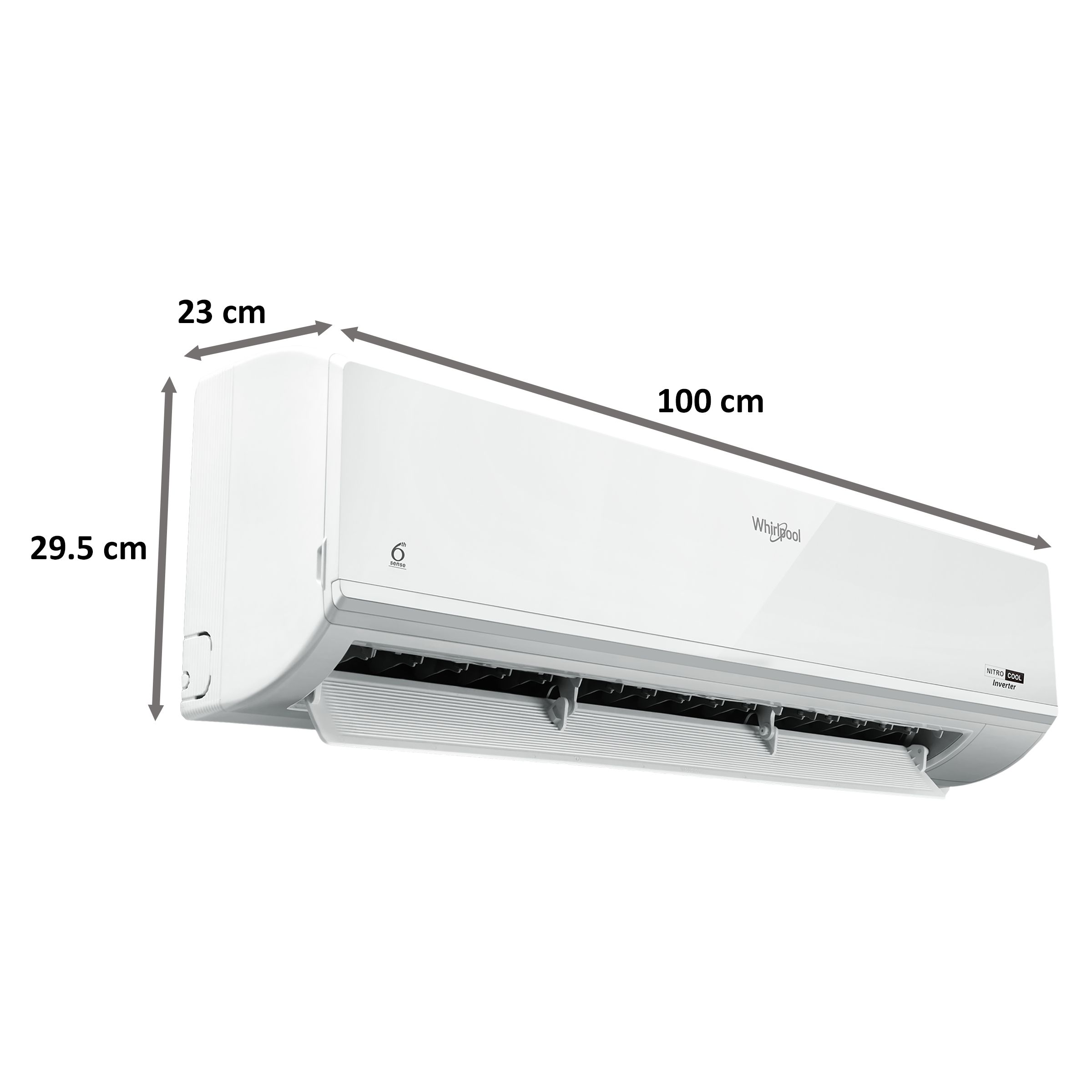 Whirlpool Nitrocool 1.5 Ton 3 Star Inverter Split AC (4-in-1 Convertible, Copper Condenser, SAI18B31N0D, White)_3