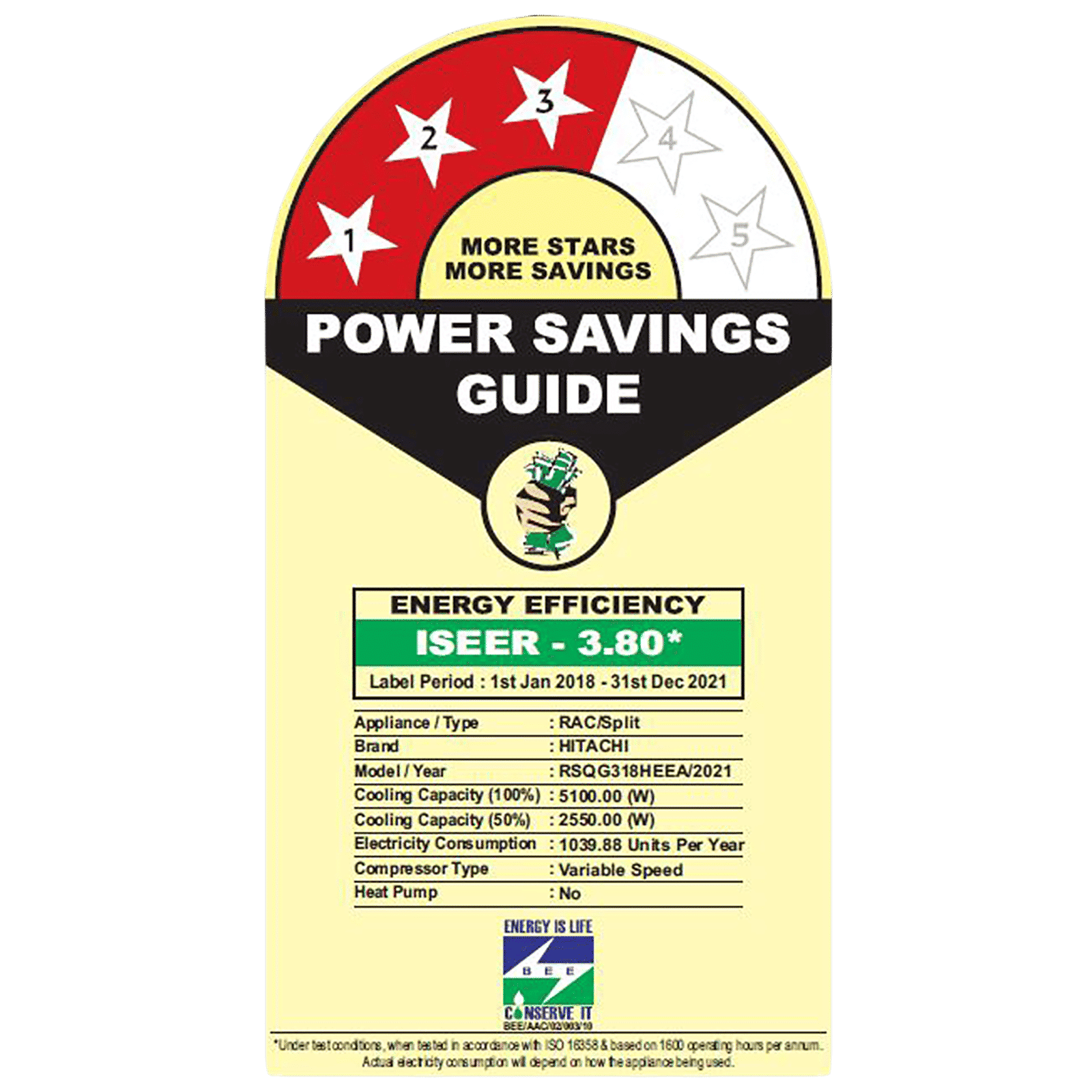 Hitachi Shizen 3100S Champion 1.5 Ton 3 Star Inverter Split AC (2021 Model, Copper Condenser, Dust Filter, RSQG318HEEA) Hitachi Shizen 3100S Champion 1.5 Ton 3 Star Inverter Split AC (2021 Model, Copper Condenser, Dust Filter, RSQG318HEEA)_3