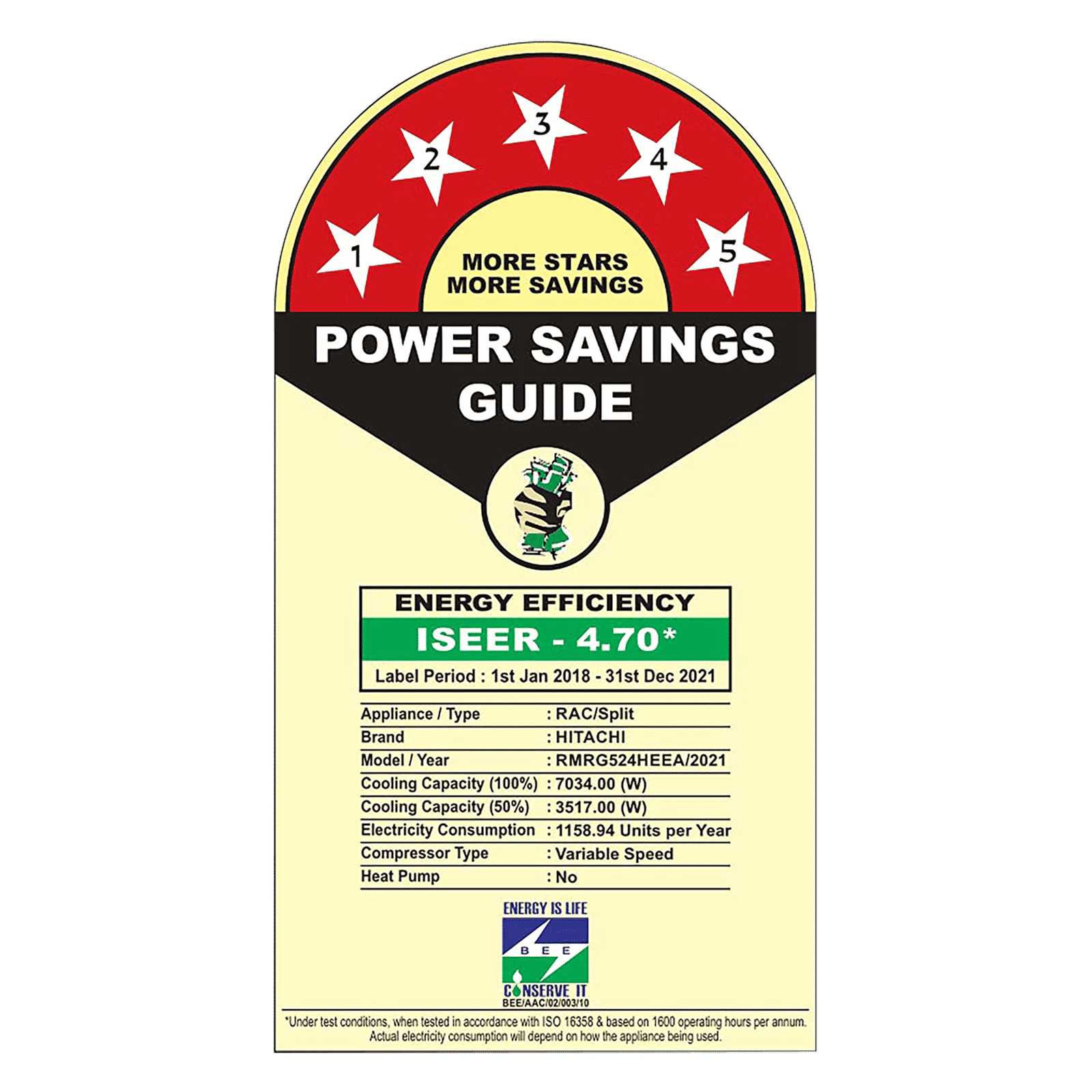 HITACHI 2 Ton 5 Star Inverter Split AC (Copper Condenser, Koukin Filter, RMRG524HEEA)_2