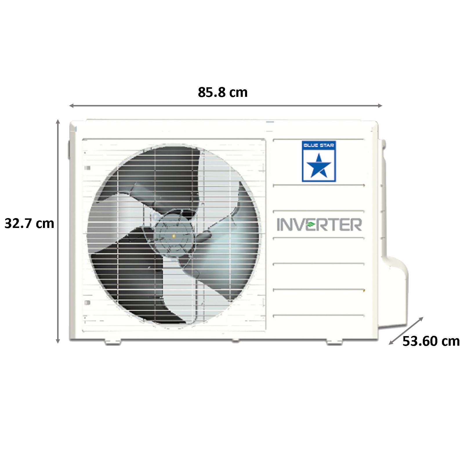 Blue Star 1 Ton 3 Star Inverter Split AC (Copper Condenser, Nylon Filter, IC312DLTU)_6