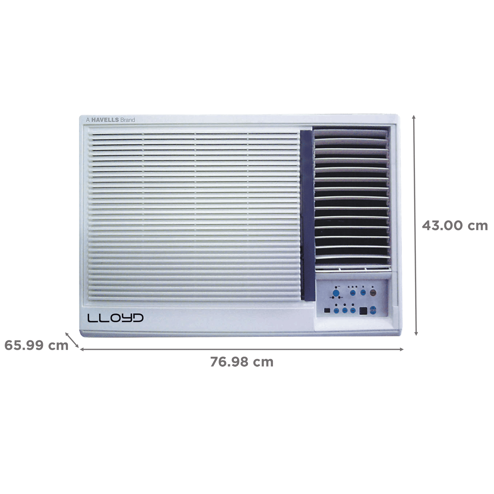 LLOYD 2 Ton 3 Star Window AC (Copper Condenser, Clean Air Filter, GLW24B30MD)_3