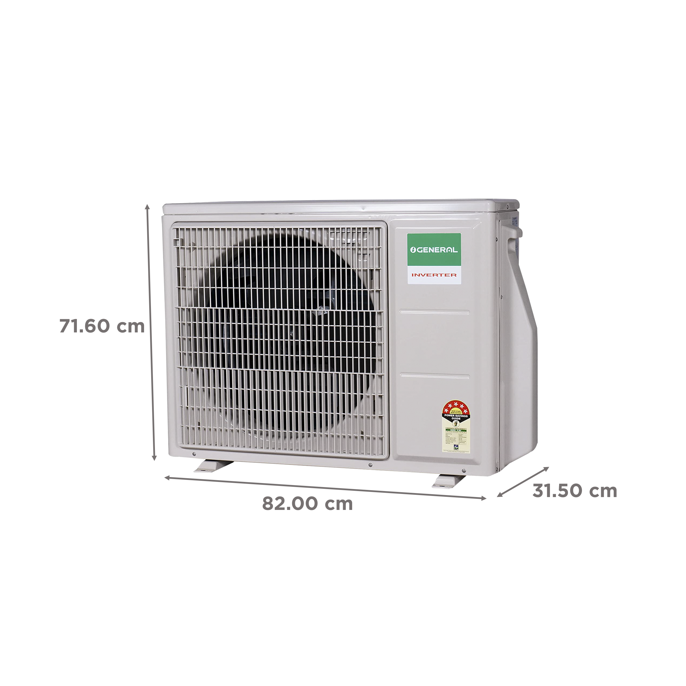 O GENERAL CET Series 2 Ton 5 Star Inverter Split AC (Copper Condenser, PM 2.5 Filter, ASGG24CETAB)_5