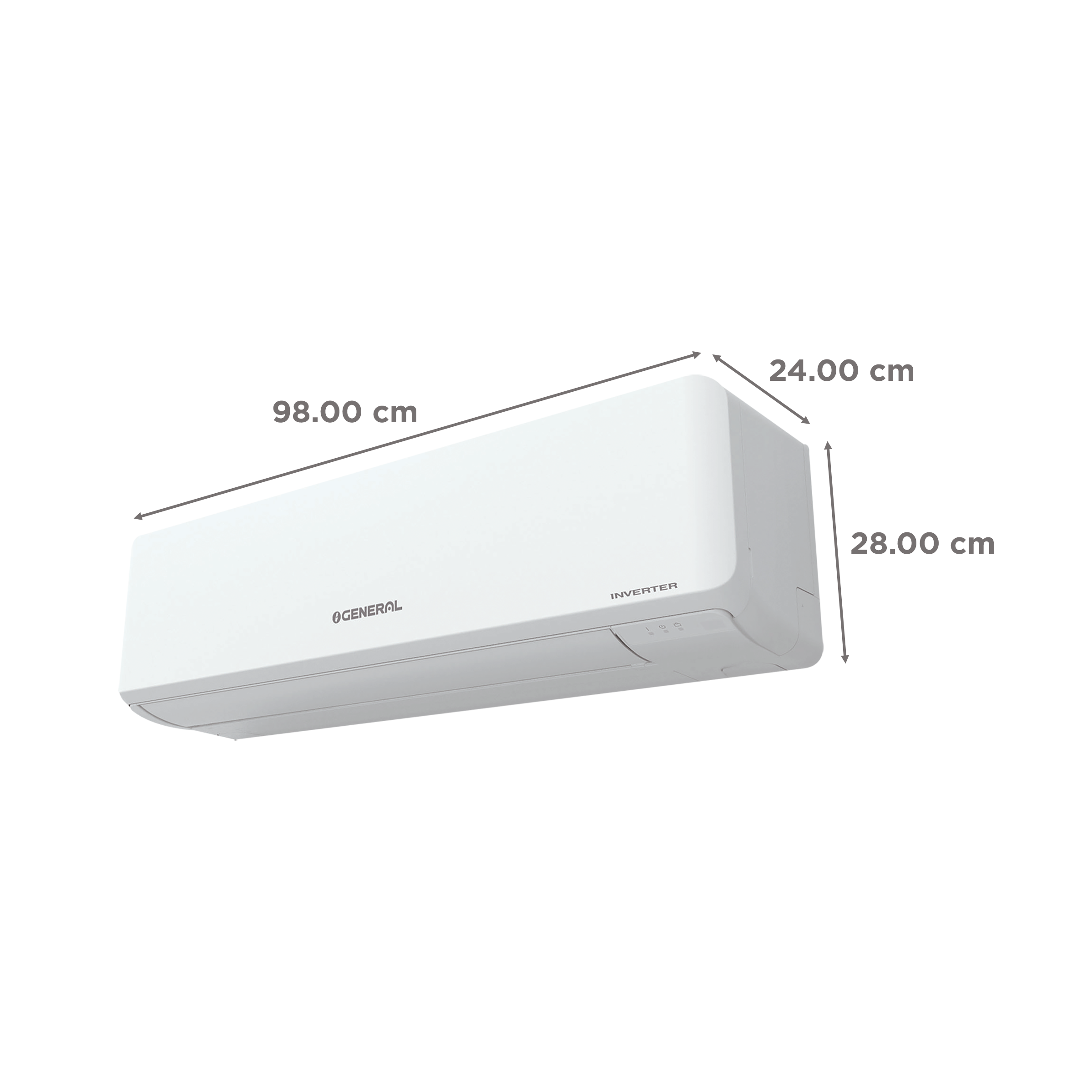 O GENERAL CPT Series 2 Ton 4 Star Inverter Split AC (Copper Condenser, PM 2.5 Filter, ASGG24CPTB-B)_3