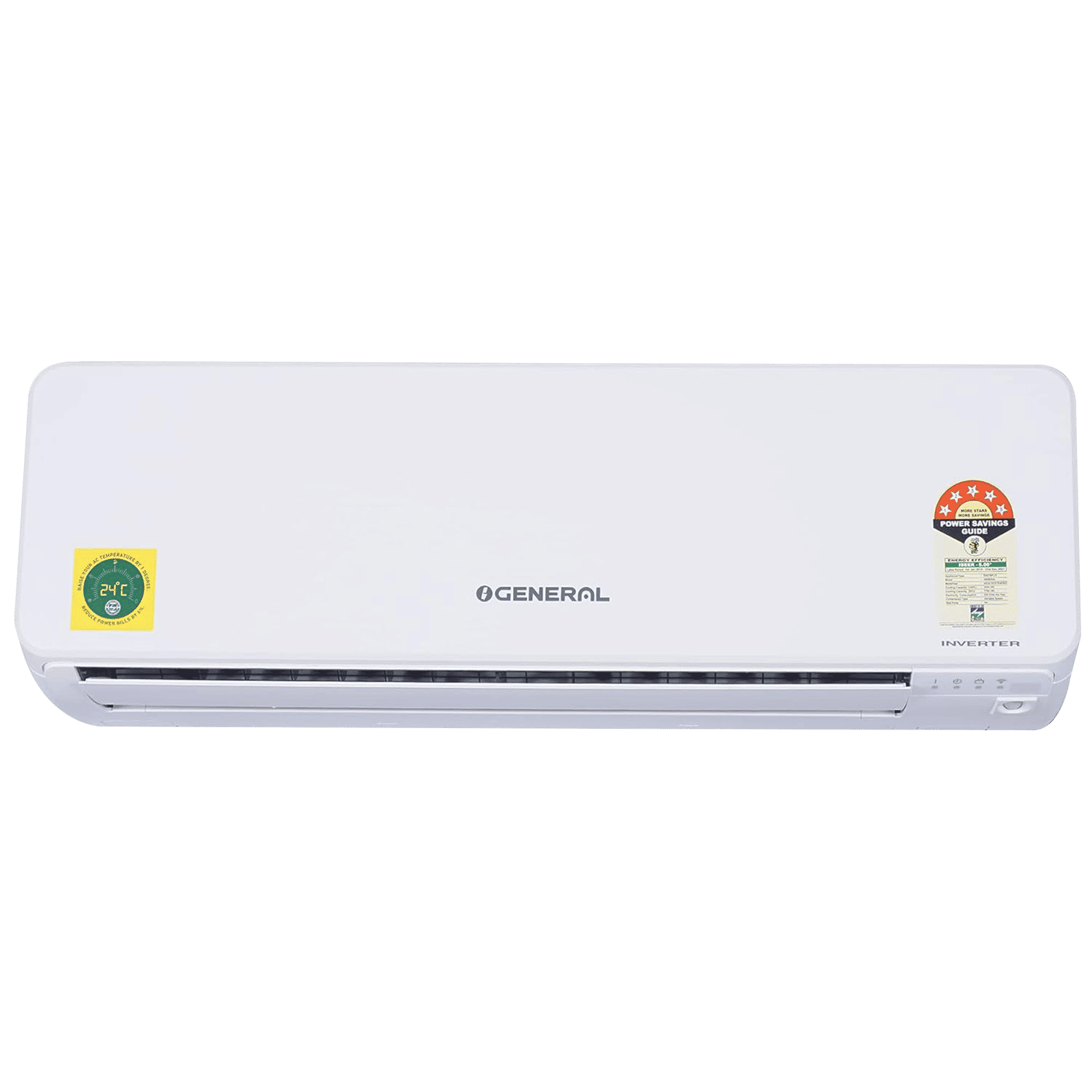 O GENERAL 1 Ton 5 Star Inverter Split AC (Copper Condenser, PM 2.5 Filter, ASGG12CGTB-B) O GENERAL 1 Ton 5 Star Inverter Split AC (Copper Condenser, PM 2.5 Filter, ASGG12CGTB-B)_1