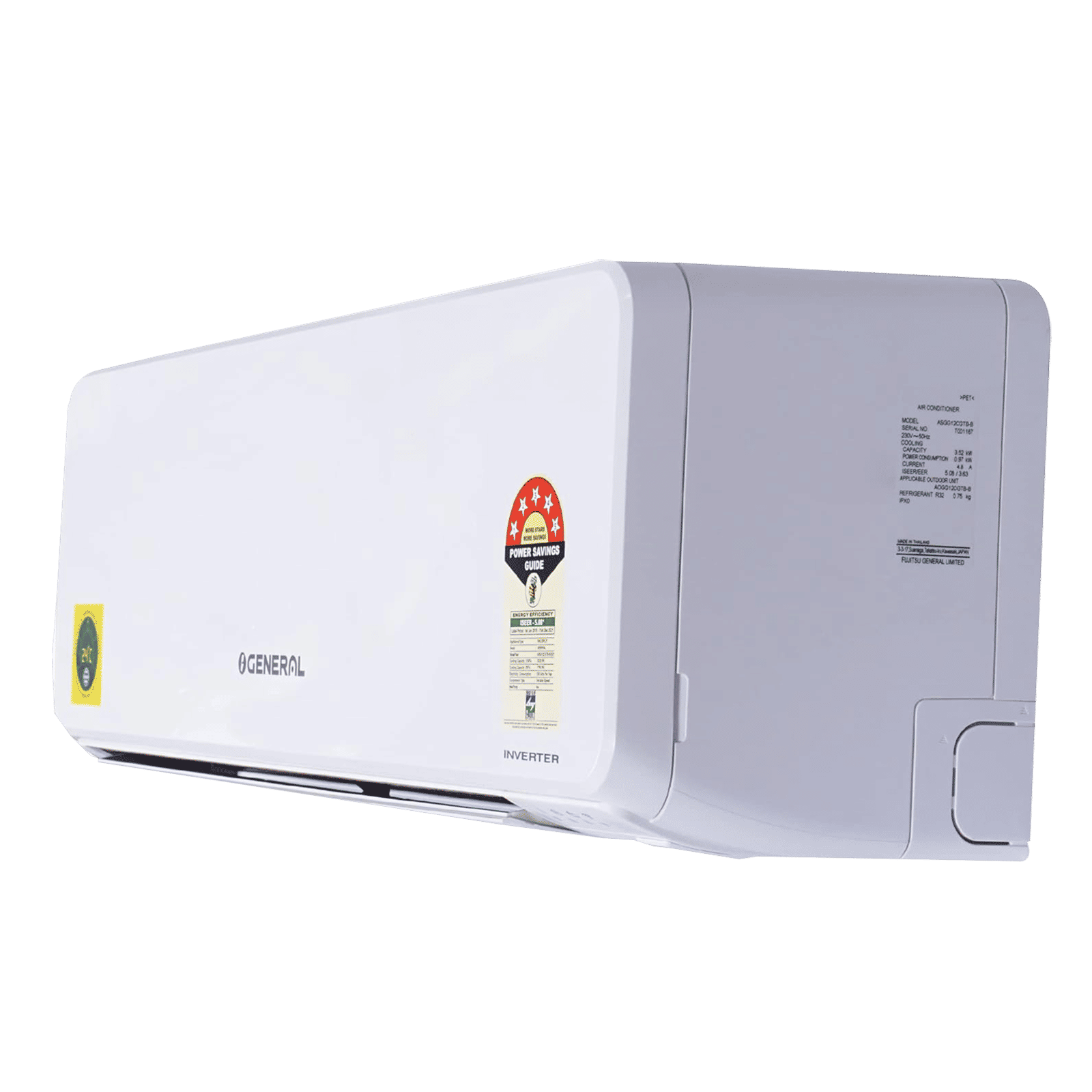 O GENERAL 1 Ton 5 Star Inverter Split AC (Copper Condenser, PM 2.5 Filter, ASGG12CGTB-B) O GENERAL 1 Ton 5 Star Inverter Split AC (Copper Condenser, PM 2.5 Filter, ASGG12CGTB-B)_7