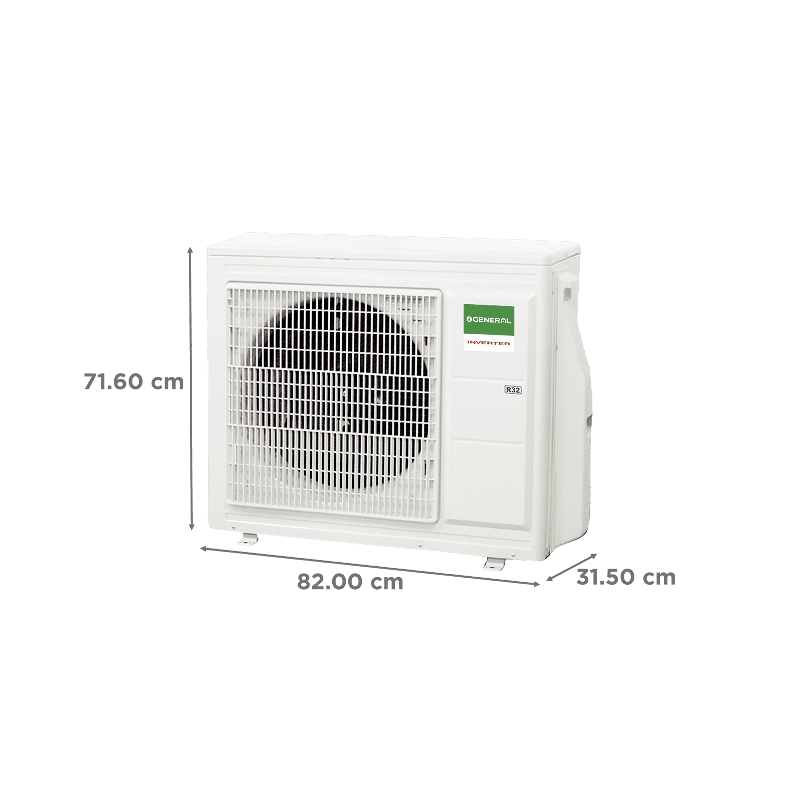 O GENERAL CGT Series 2 Ton 5 Star Inverter Split AC (Copper Condenser, PM 2.5 Filter, ASGG24CGTB-B) O GENERAL CGT Series 2 Ton 5 Star Inverter Split AC (Copper Condenser, PM 2.5 Filter, ASGG24CGTB-B)_5