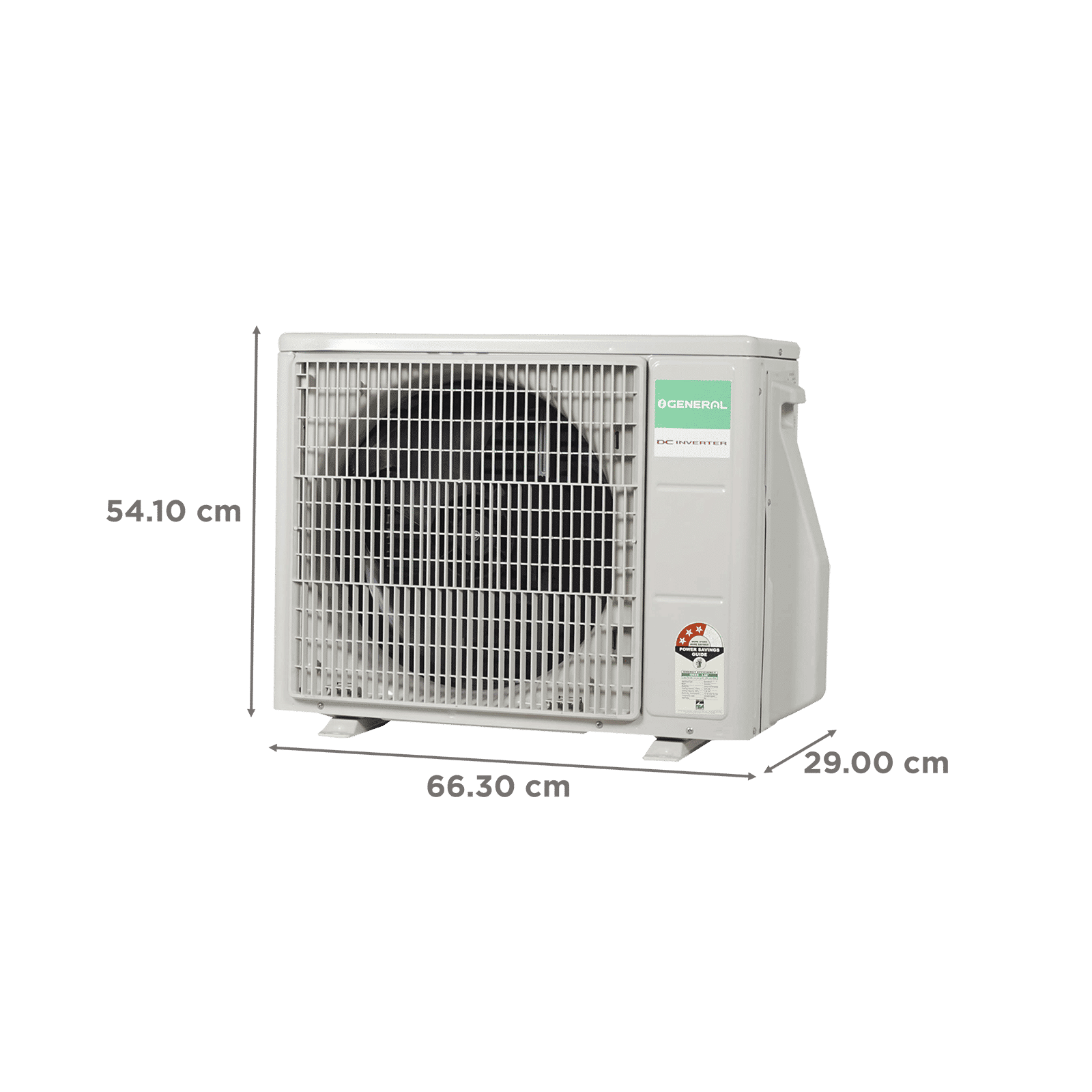 O GENERAL CPT Series 1 Ton 3 Star Inverter Split AC (Copper Condenser, PM 2.5 Filter, ASGG12CPTB-B) O GENERAL CPT Series 1 Ton 3 Star Inverter Split AC (Copper Condenser, PM 2.5 Filter, ASGG12CPTB-B)_5