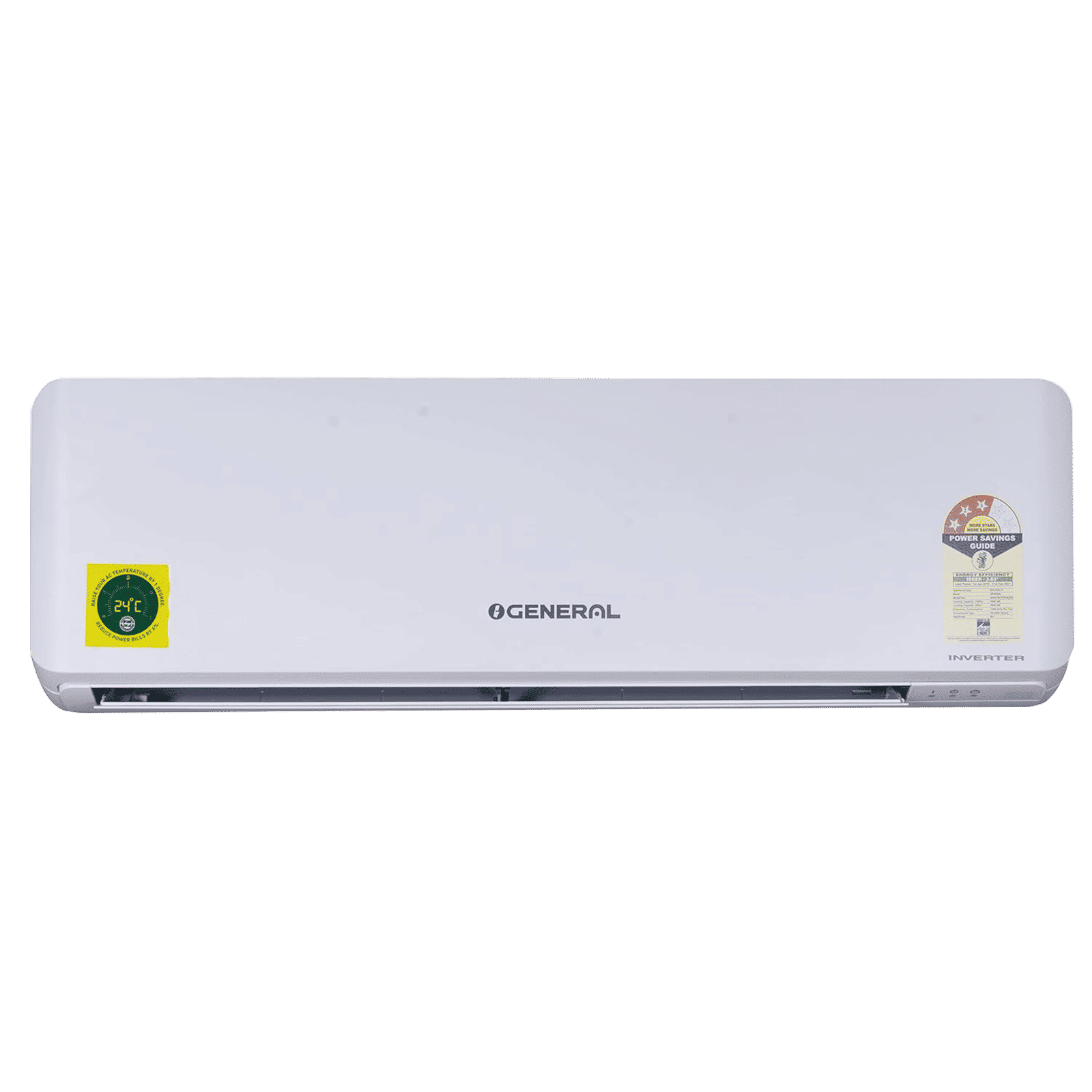 O GENERAL CPT Series 1.5 Ton 3 Star Non Inverter Split AC (Copper Condenser, PM 2.5 Filter, ASGG18CPTB-B)_1