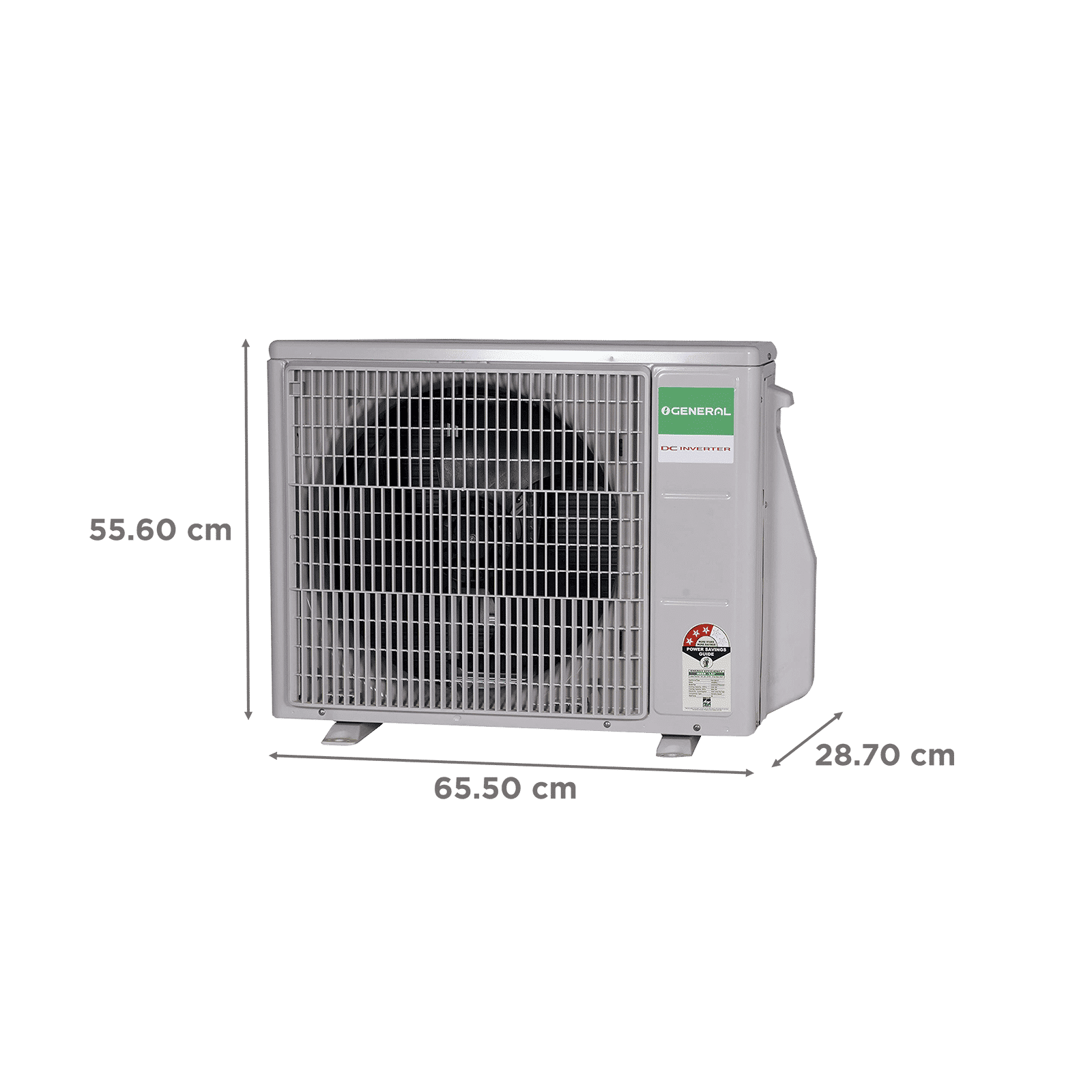 O GENERAL CPT Series 1.5 Ton 3 Star Non Inverter Split AC (Copper Condenser, PM 2.5 Filter, ASGG18CPTB-B)_5