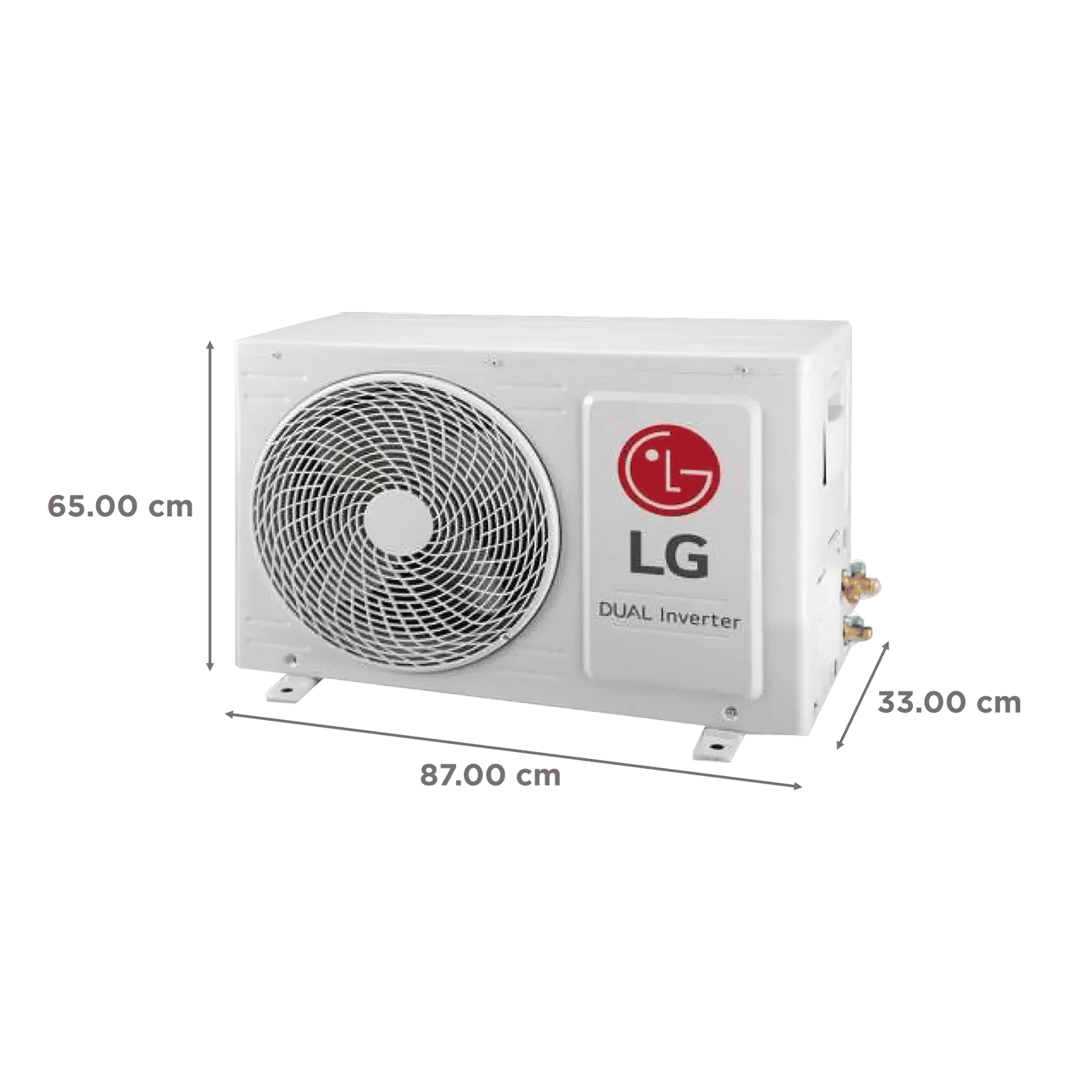 LG 4 in 1 Convertible 1.5 Ton 5 Star Dual Inverter Split AC (Copper Condenser, MS-NQ18ENZA1)_5