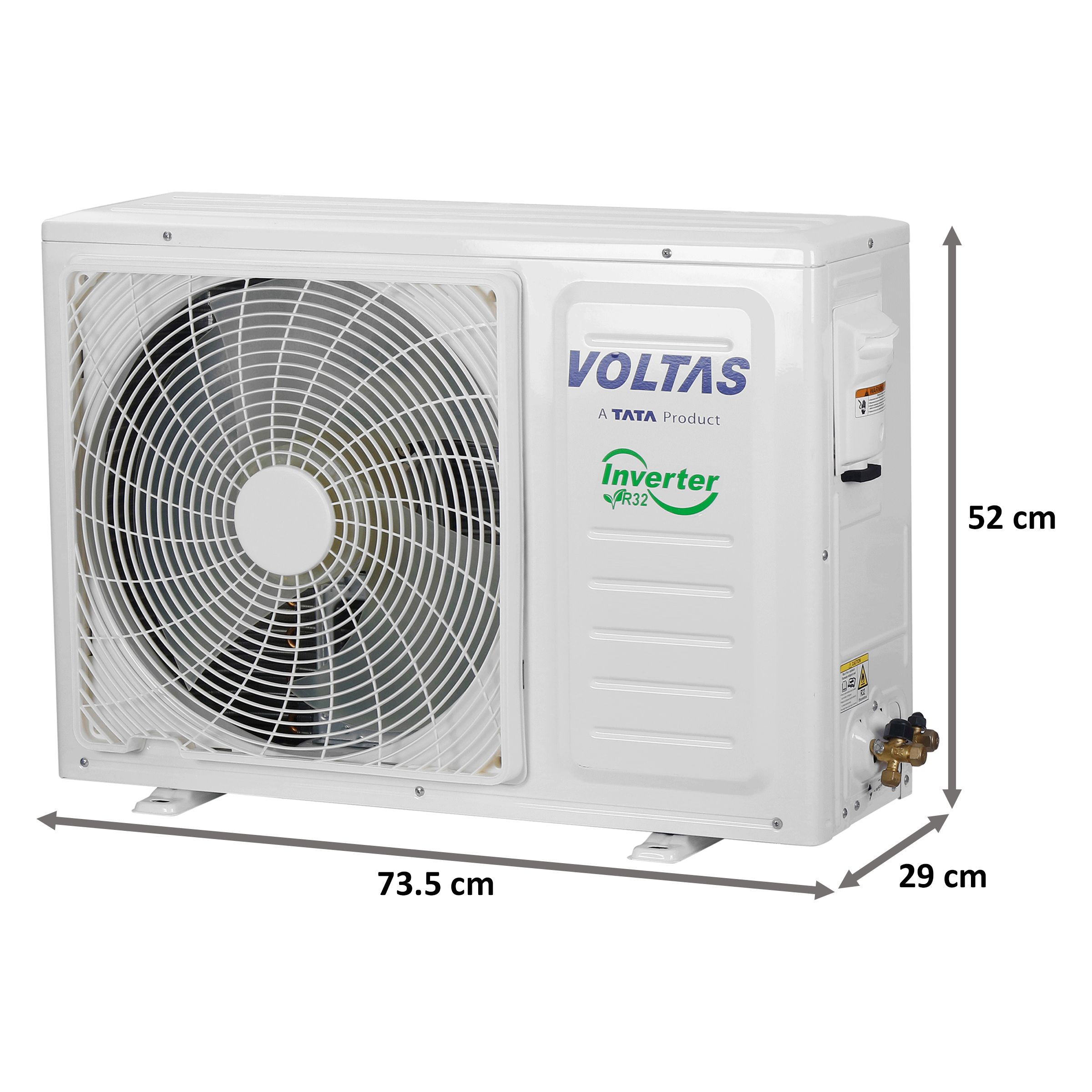 VOLTAS 2 in 1 Convertible 1.2 Ton 3 Star Inverter Split AC with Self Diagnosis (Copper Condenser, 153V ADP)_6