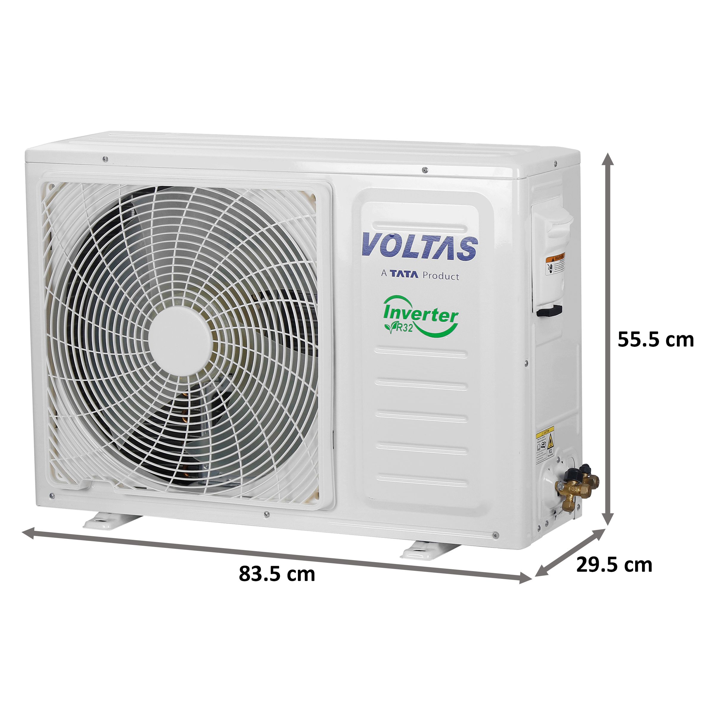 VOLTAS 1.4 Ton 3 Star Inverter Split AC (Copper Condenser, Anti Dust Filter, 173V ADJ)_6