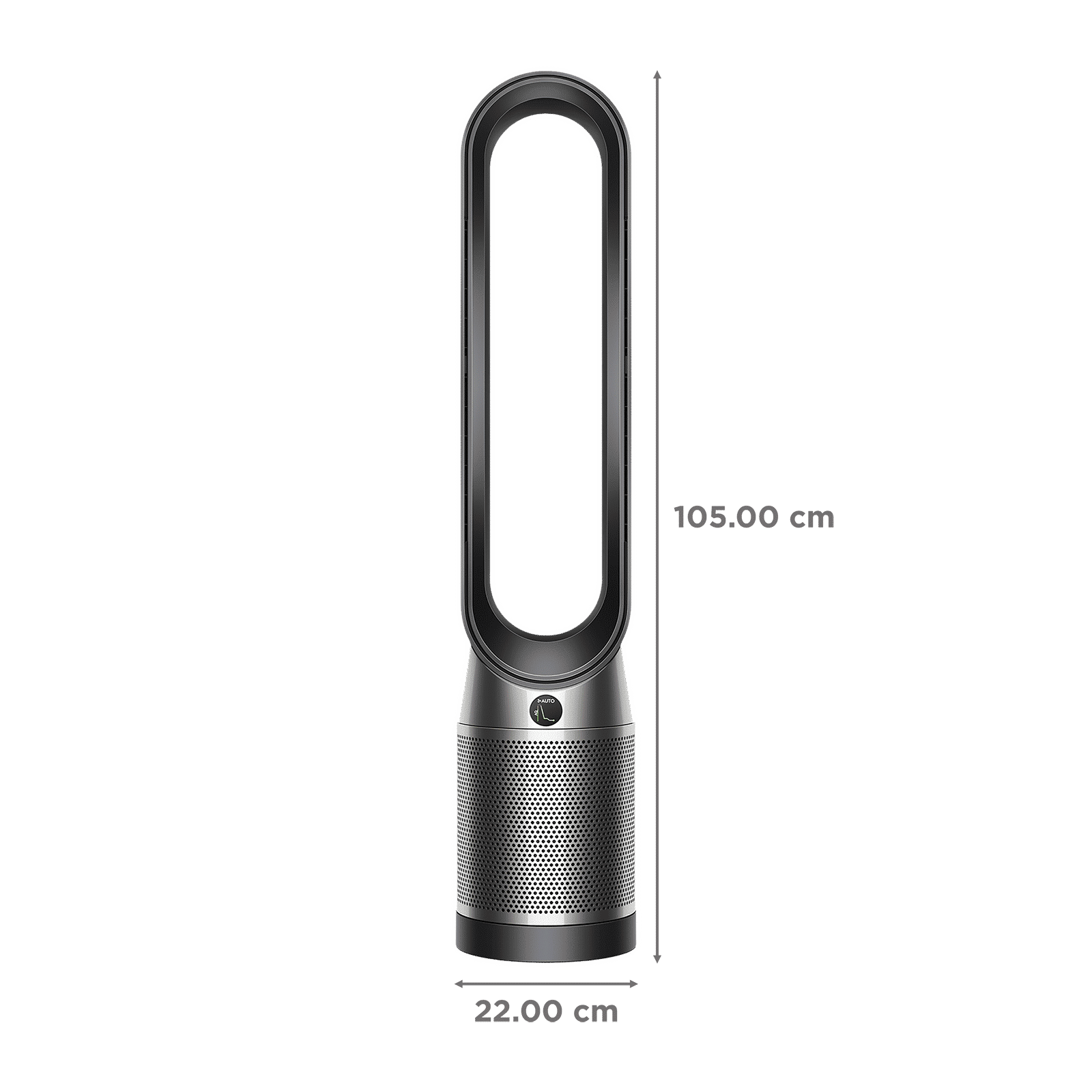 dyson TP07 Smart Air Purifier with Curved & Magnetised Remote Control (Powerful Air Multiplier Technology, White & Nickel)_3